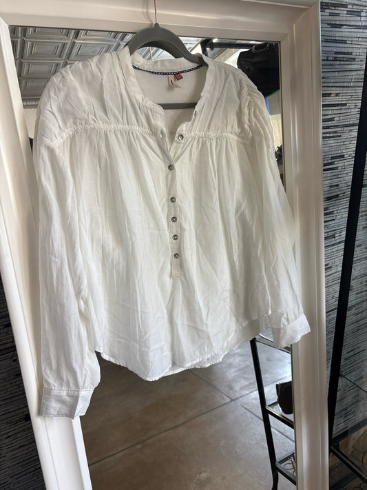 Pilcro Size M White Longsleeve Top