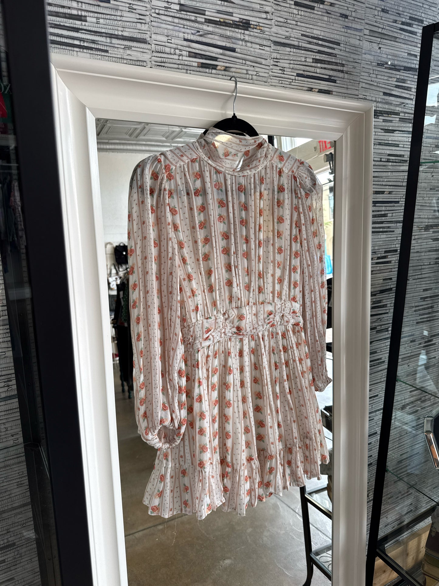 Letmebe Size XXS white/multi Floral Dress