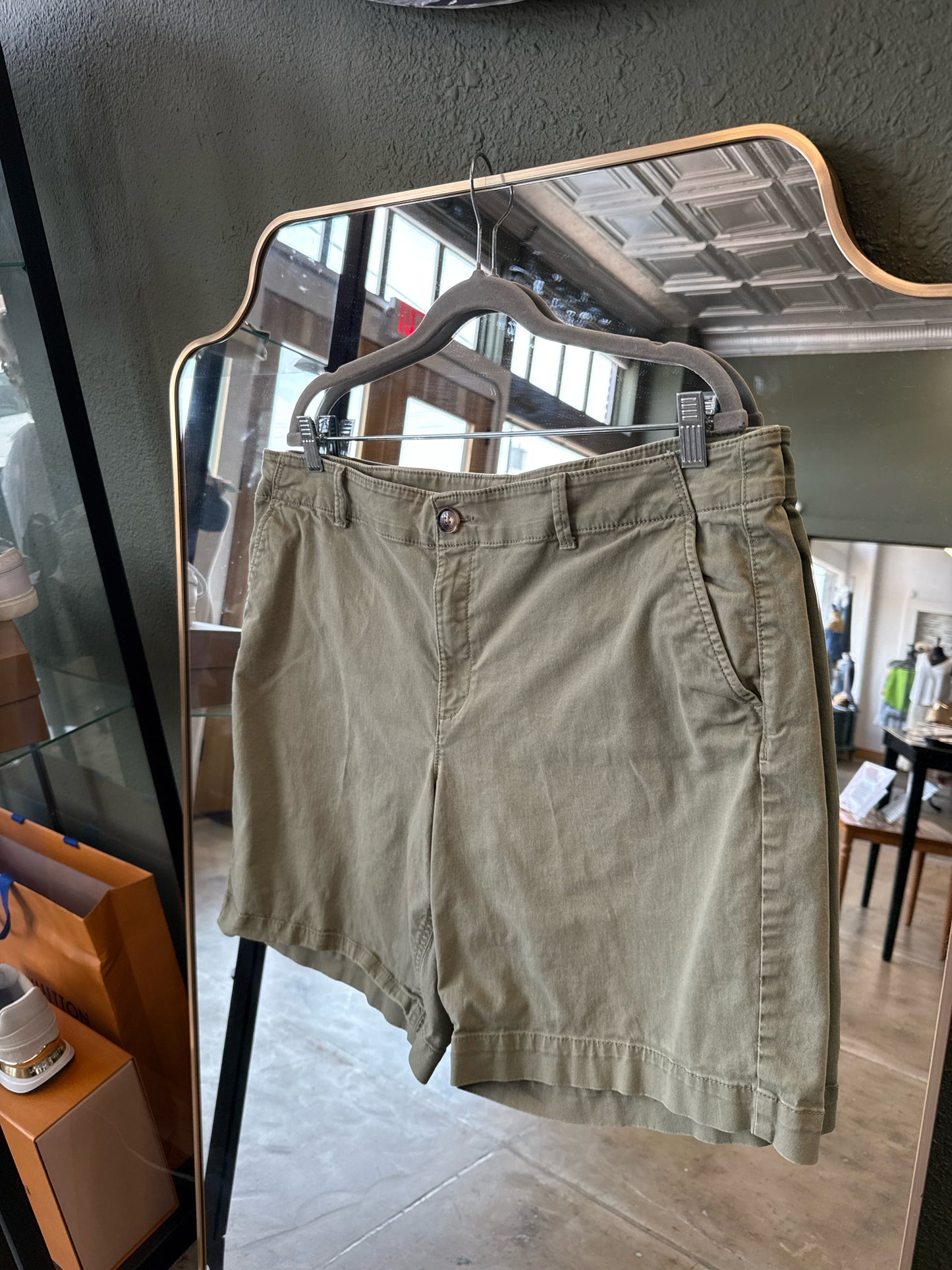 LOFT Size 16 Green Shorts
