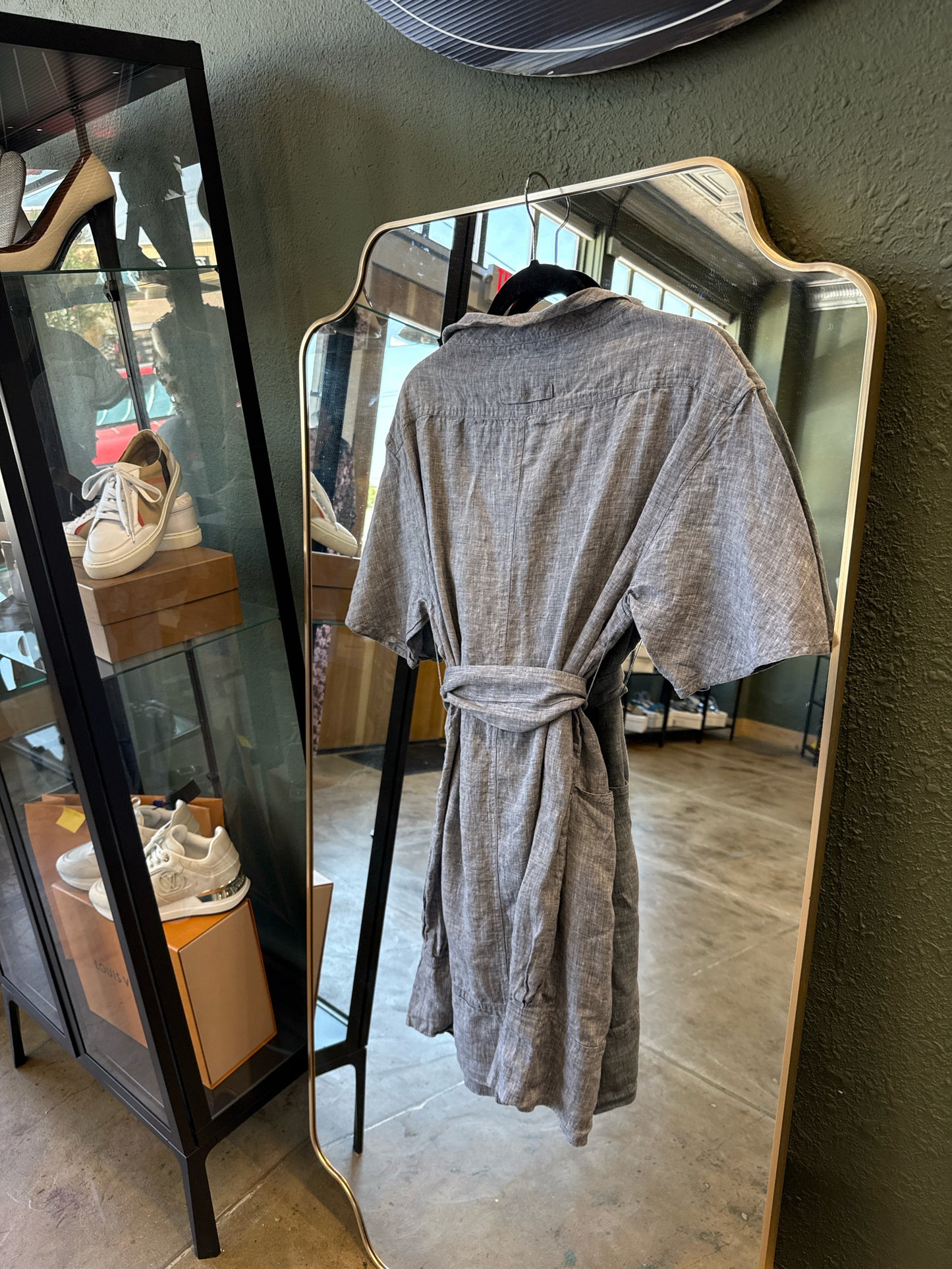 Kathleen Madden Size S Gray Dress