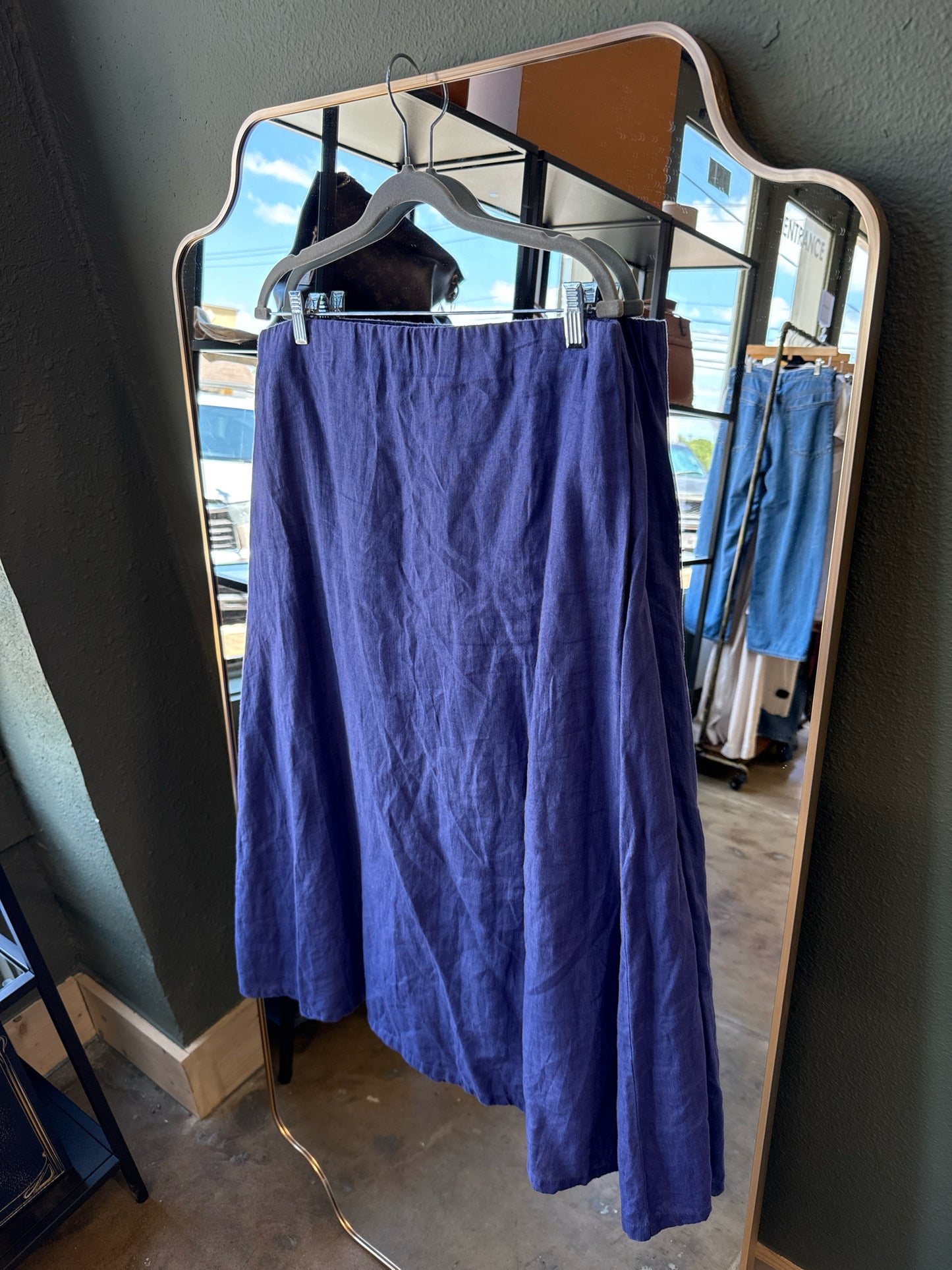 Rachel Zoe Size XL indigo Skirt
