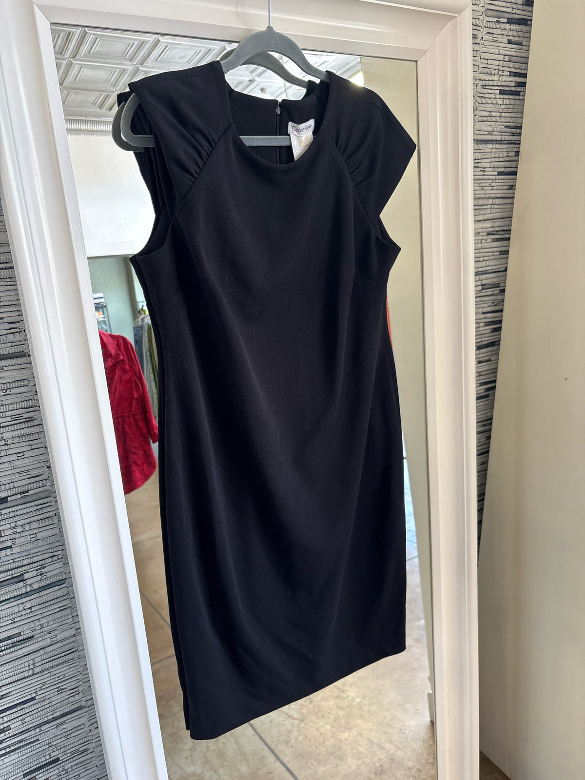 Calvin  Klein Size 12 Black Dress