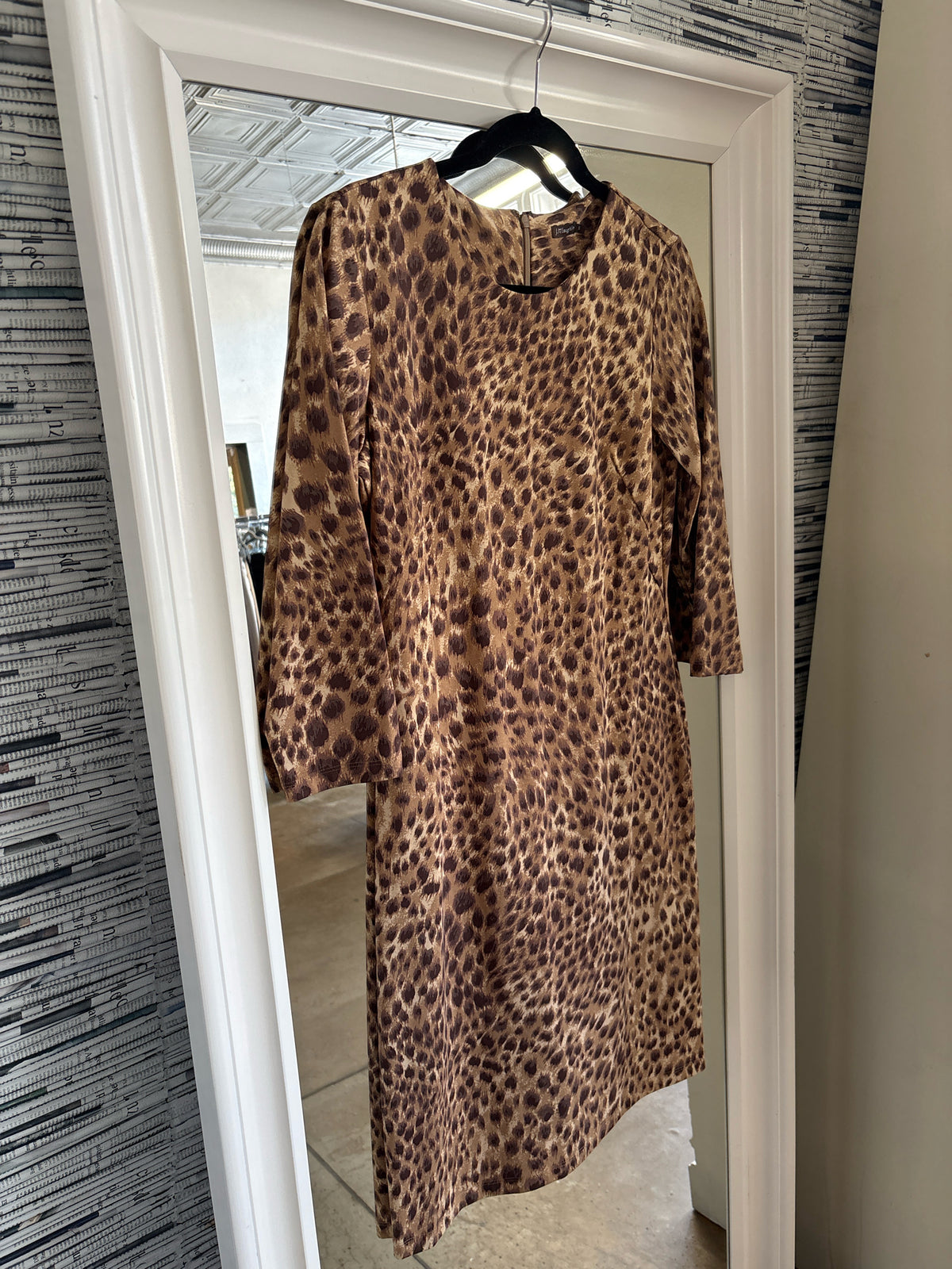 j mclaughlin Size S Leopard Dress