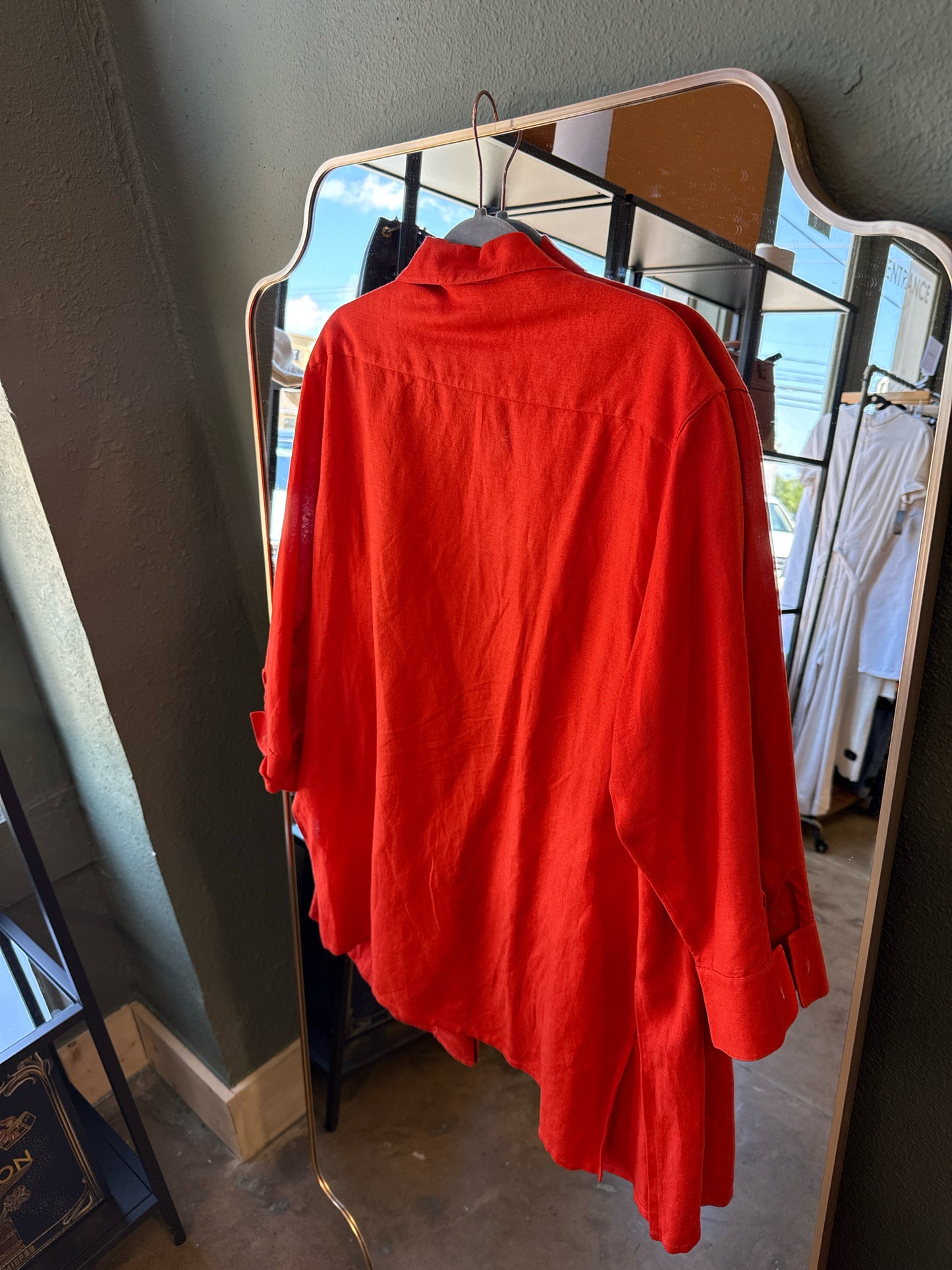 David Warren Size 12 Red Jacket