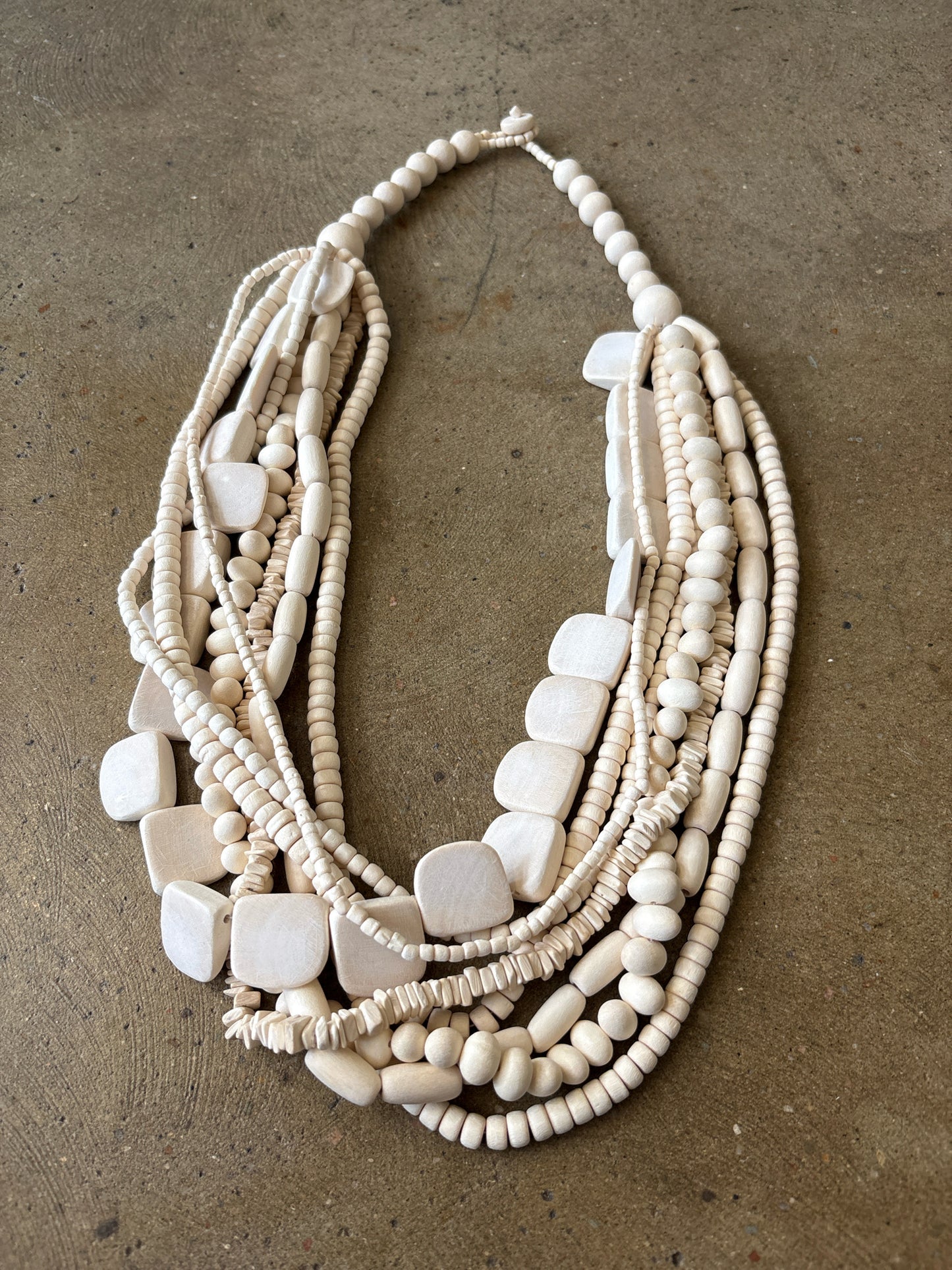 Ivory Beaded Necklace