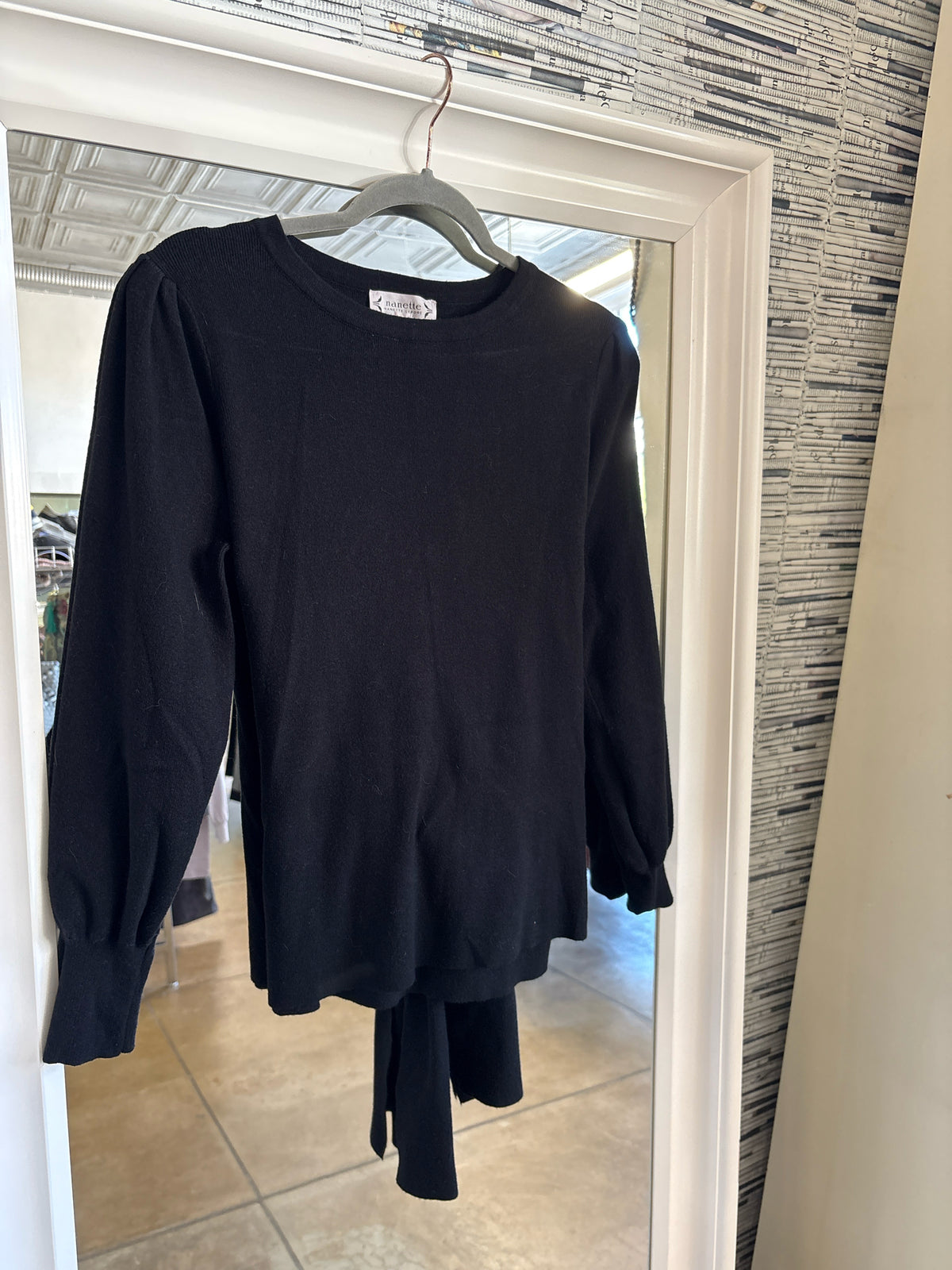 nanette lepore Size L Black Sweater
