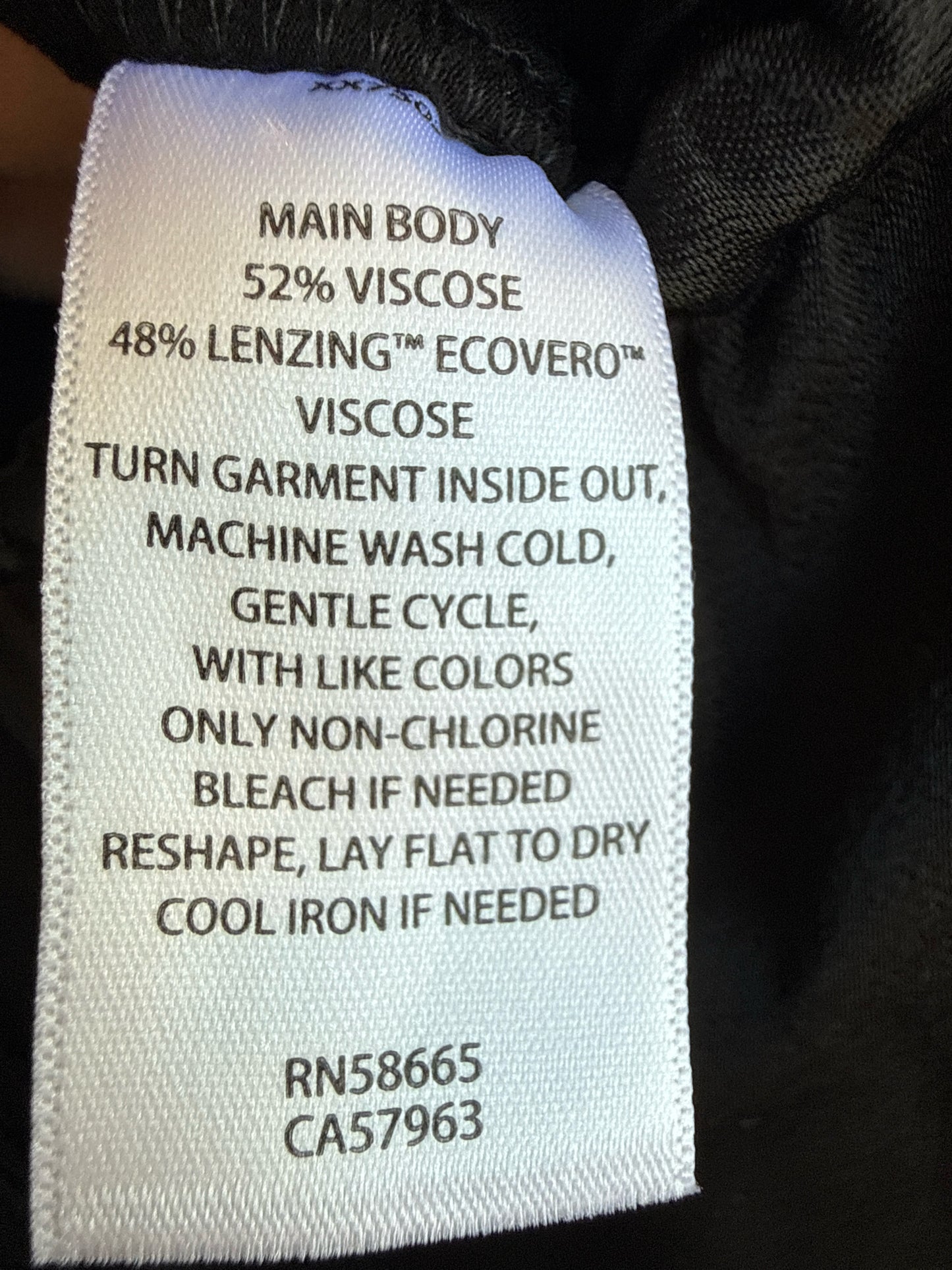 Nordstrom Size XXL Black Pants