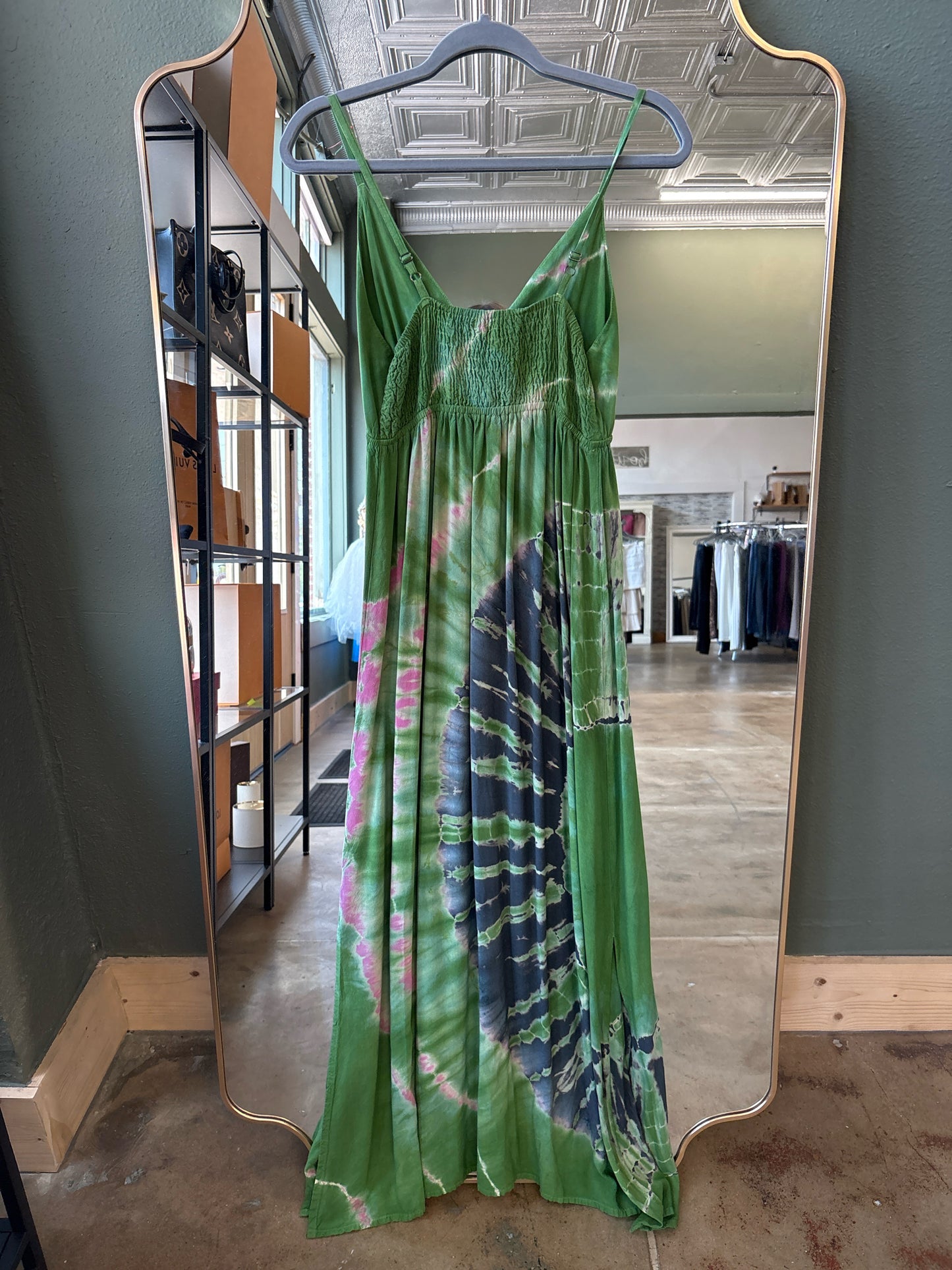 Earthbound Size M green and multi Dress