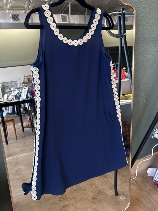 Lilly Pulitzer Size 8 Blue Dress