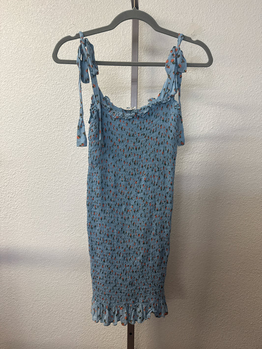 free people Size S Blue/Multi Floral Dress