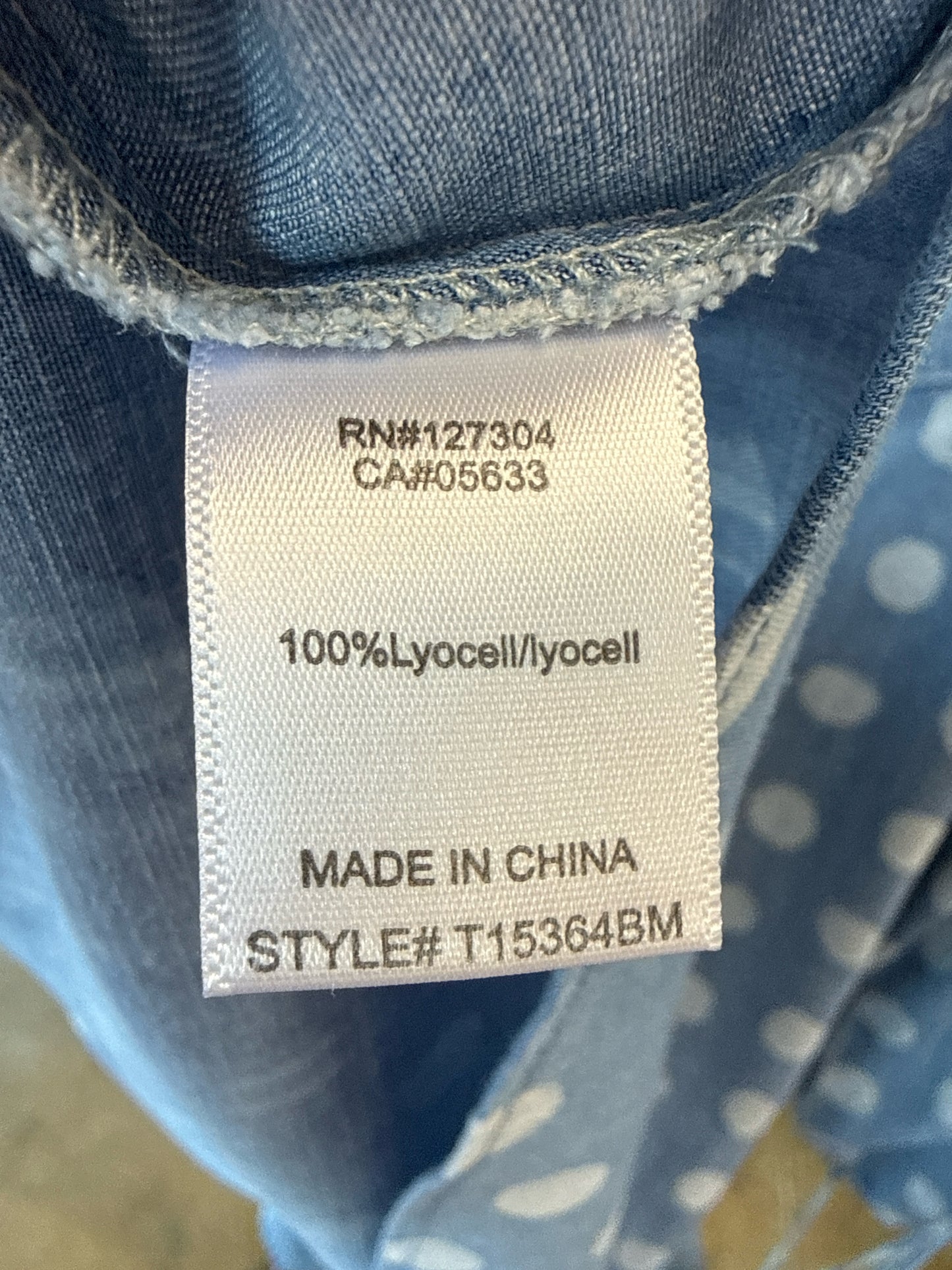 Tru Luxe Jeans Denim Top