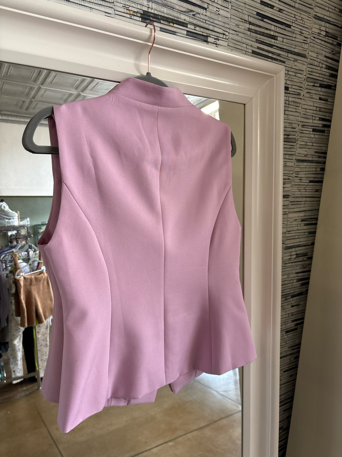 Mina Self Size S Pink Vest