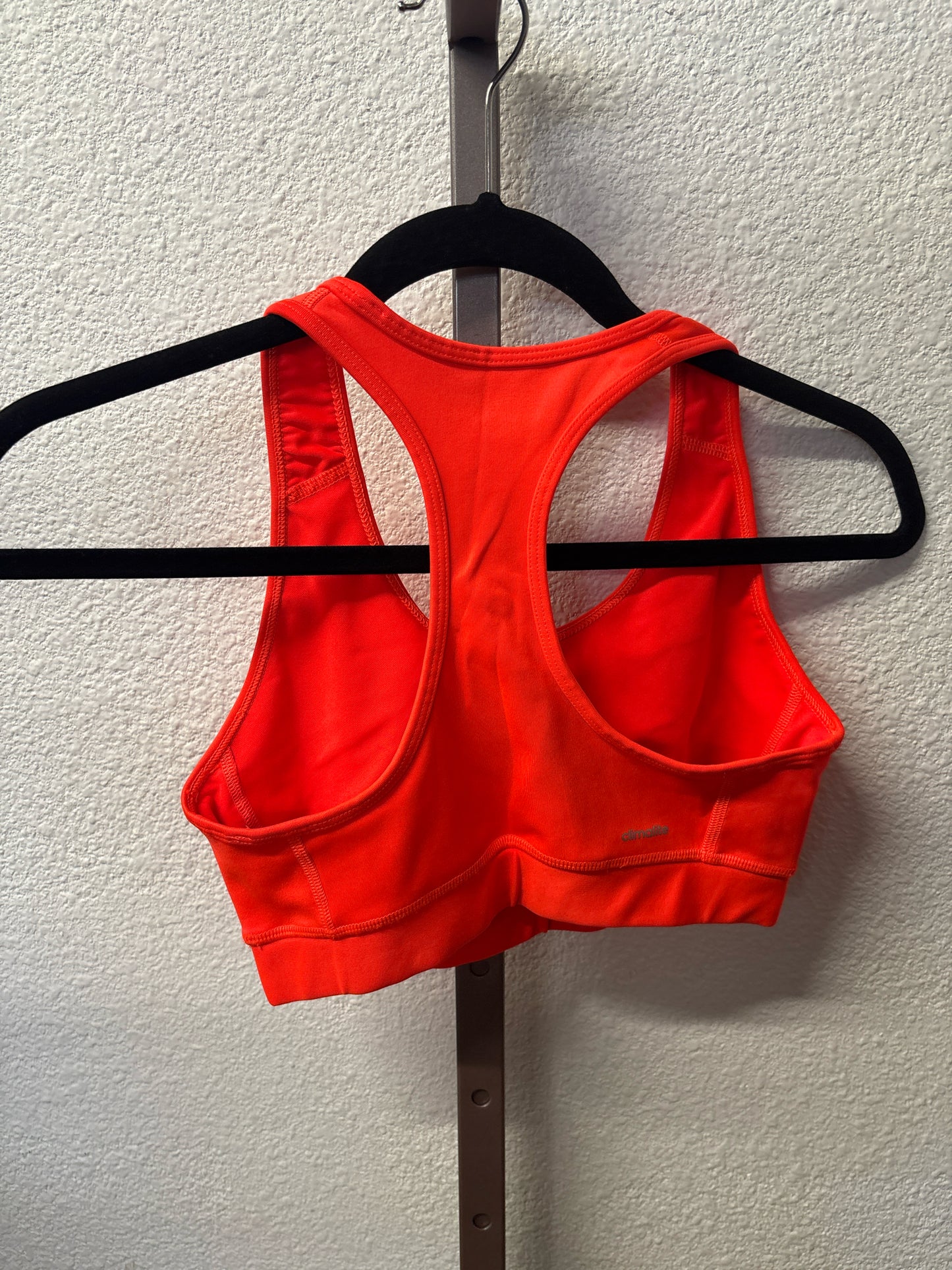 Adidas Size S Bright Orange Sportsbra
