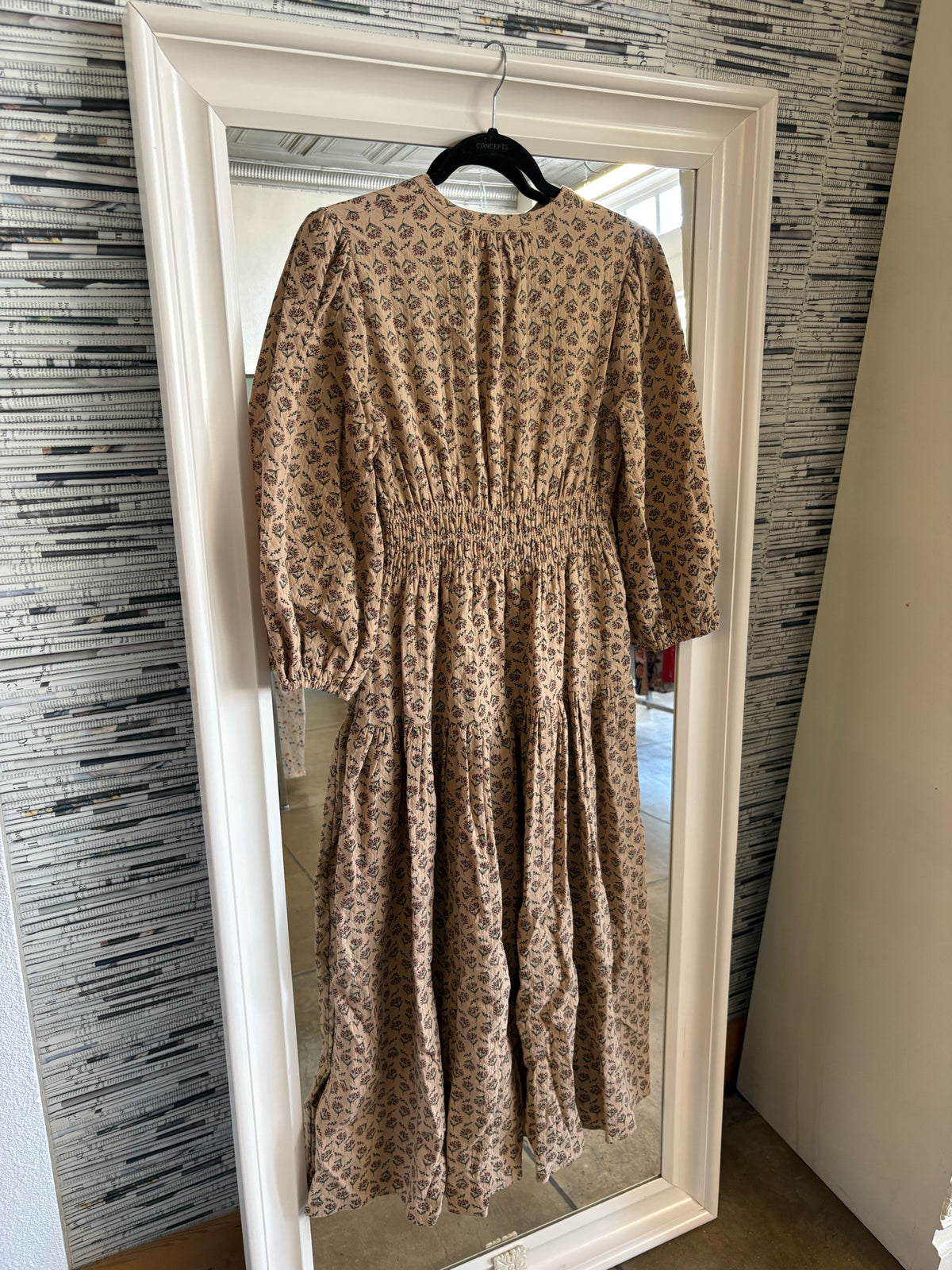 Before you Size XS Tan Dress