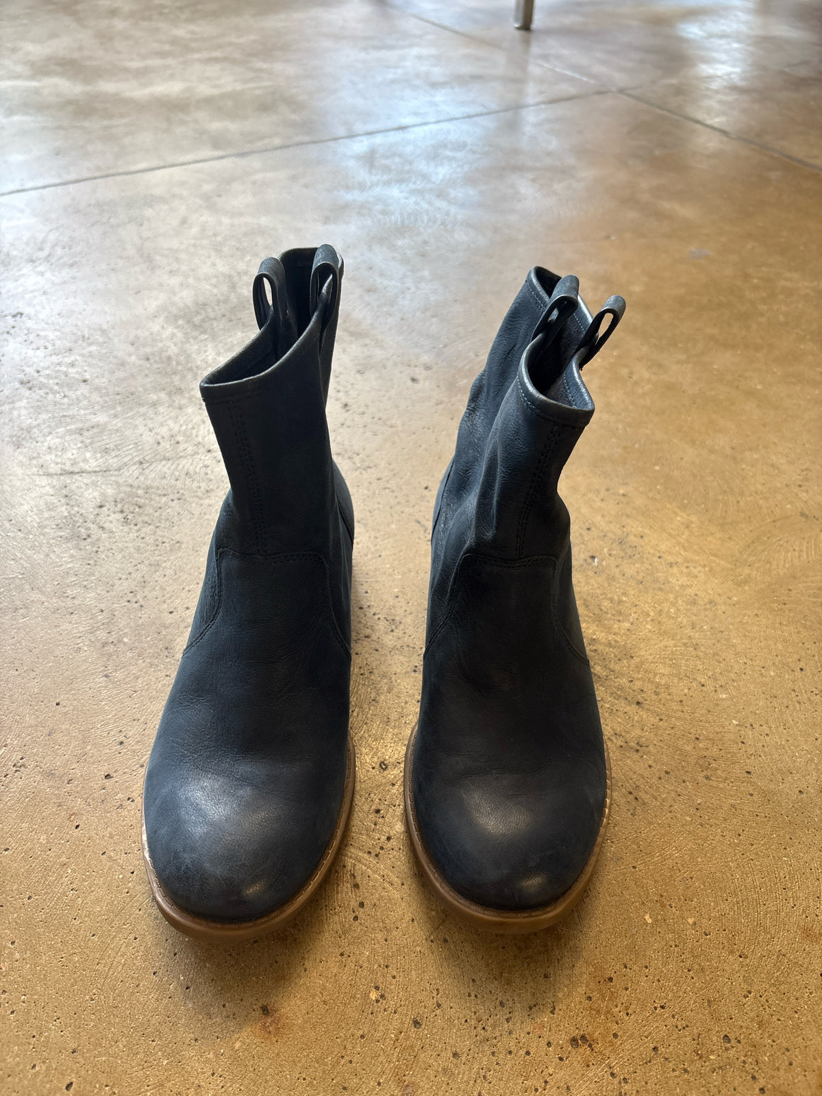 Sole Society Shoe Size 7.5 Blue Boots
