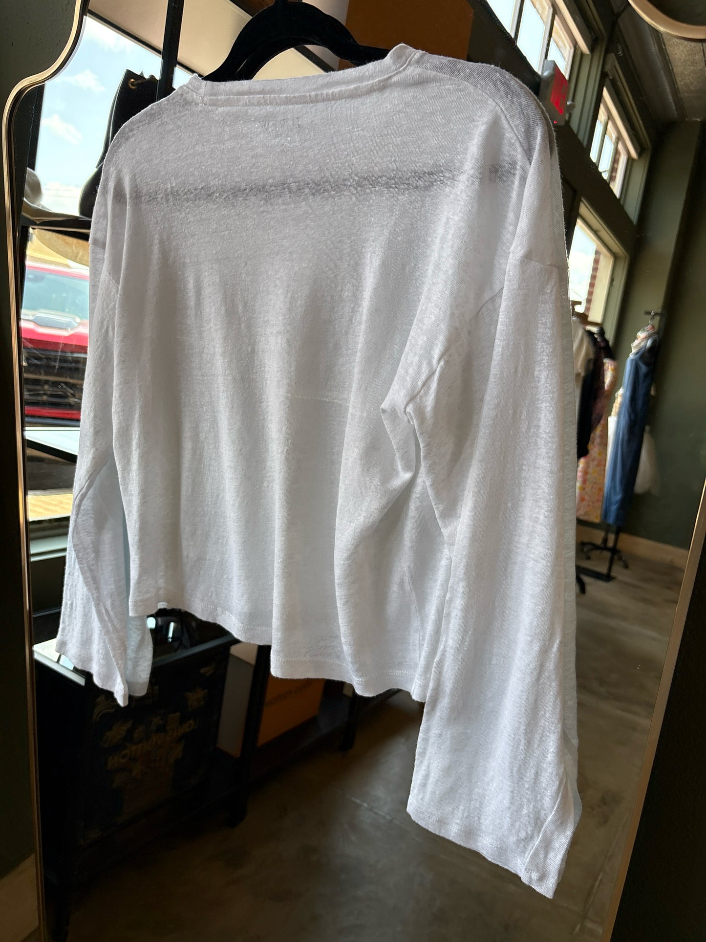 J. CREW Size S White Top