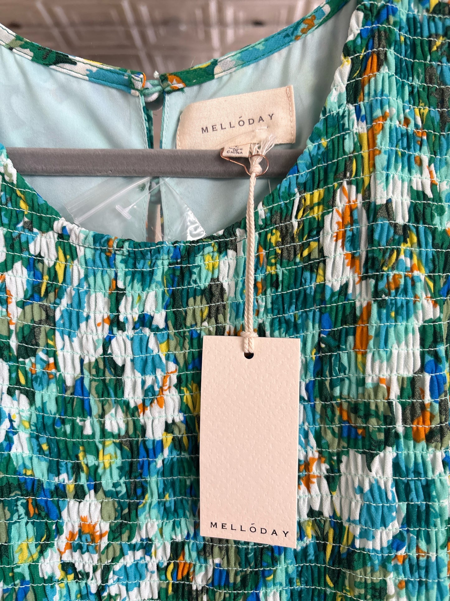 Mello Day Size L green and multi Dress
