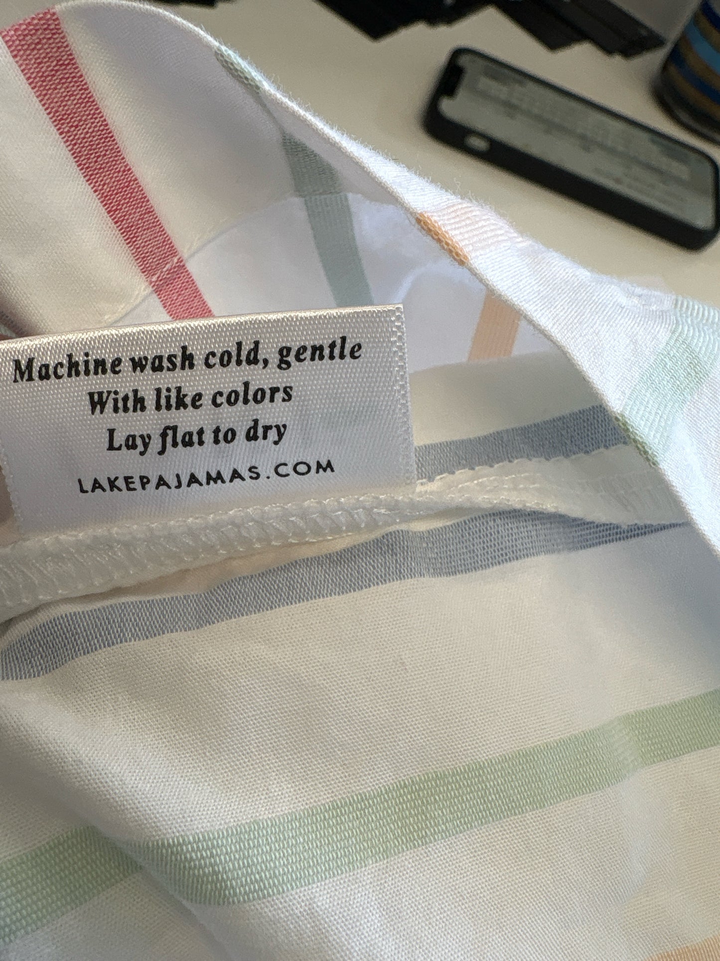 LAKE Size M white multi Dress