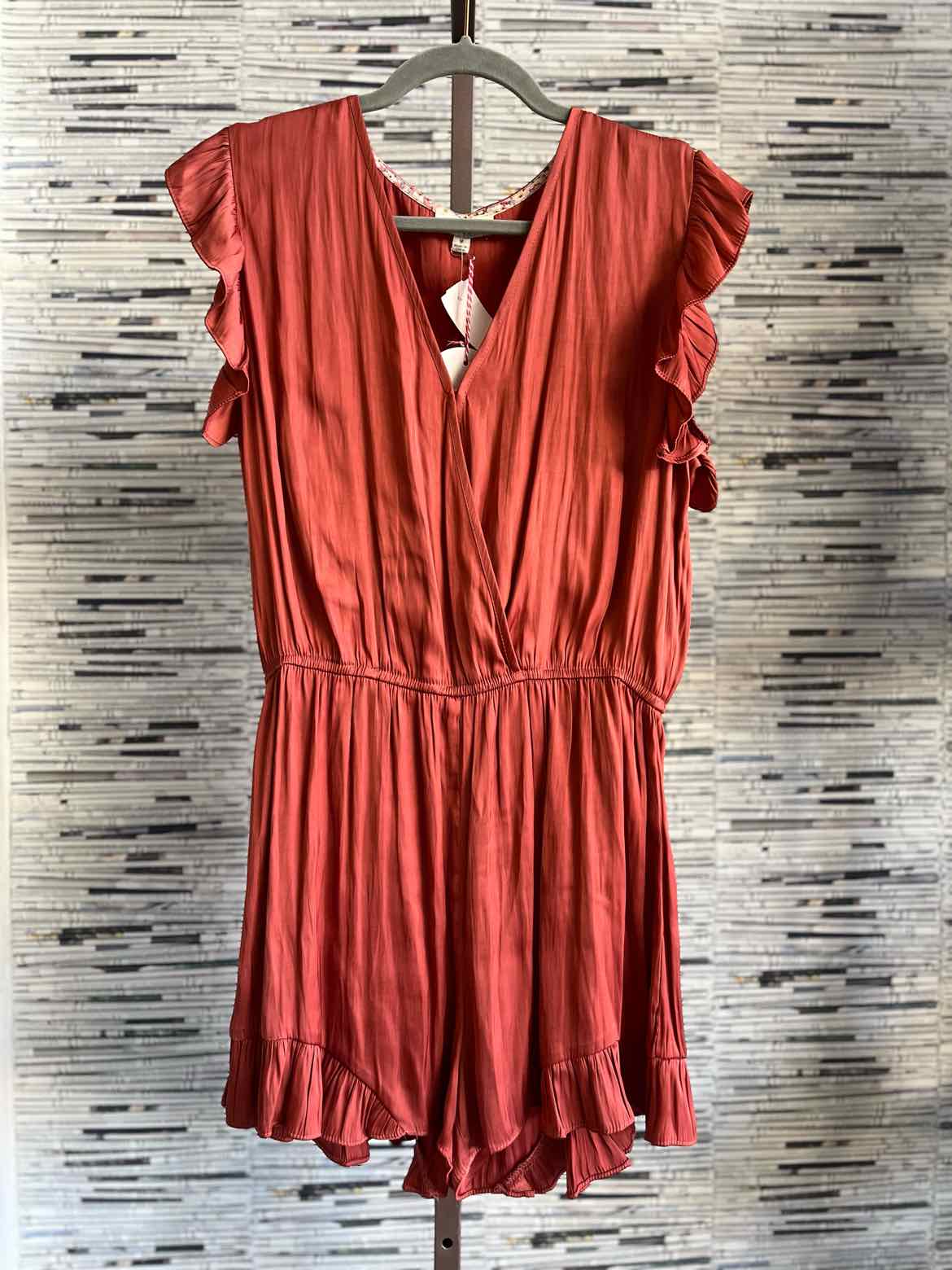 Umgee Size M Orange Romper