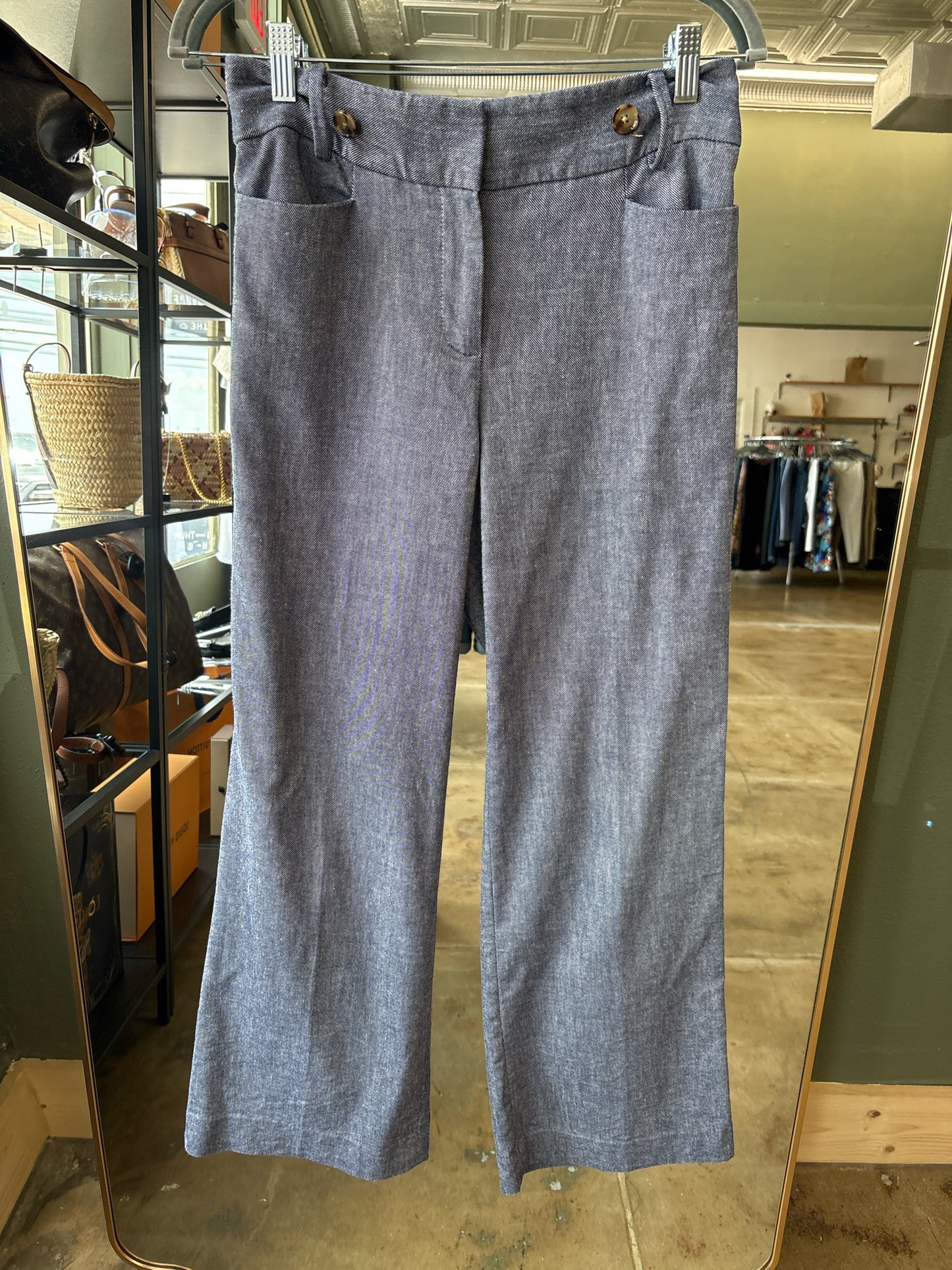 TALBOTS Size 2 Blue Pants