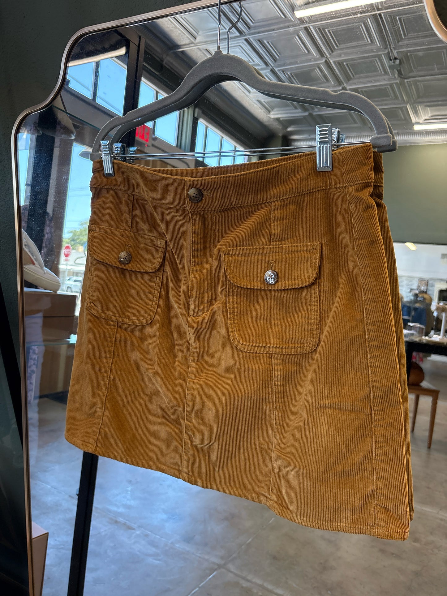 j crew Size 8 Brown Skirt