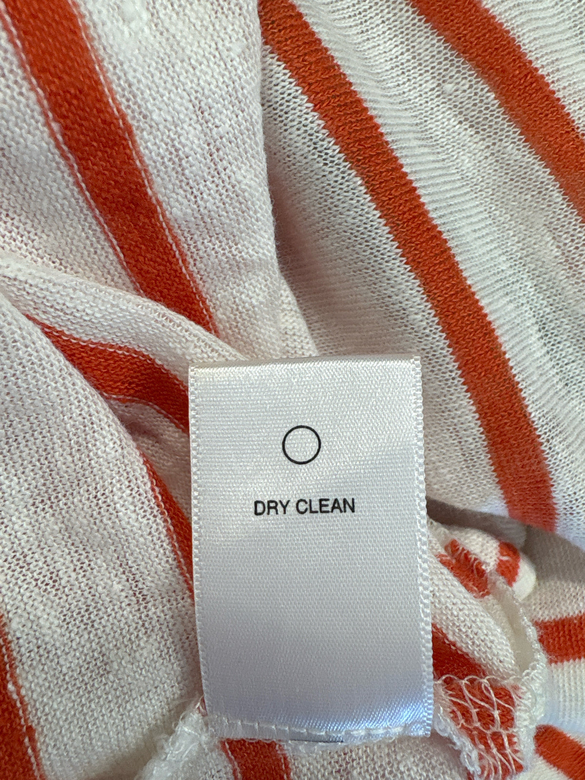 Michael Stars Size S orange and white Top