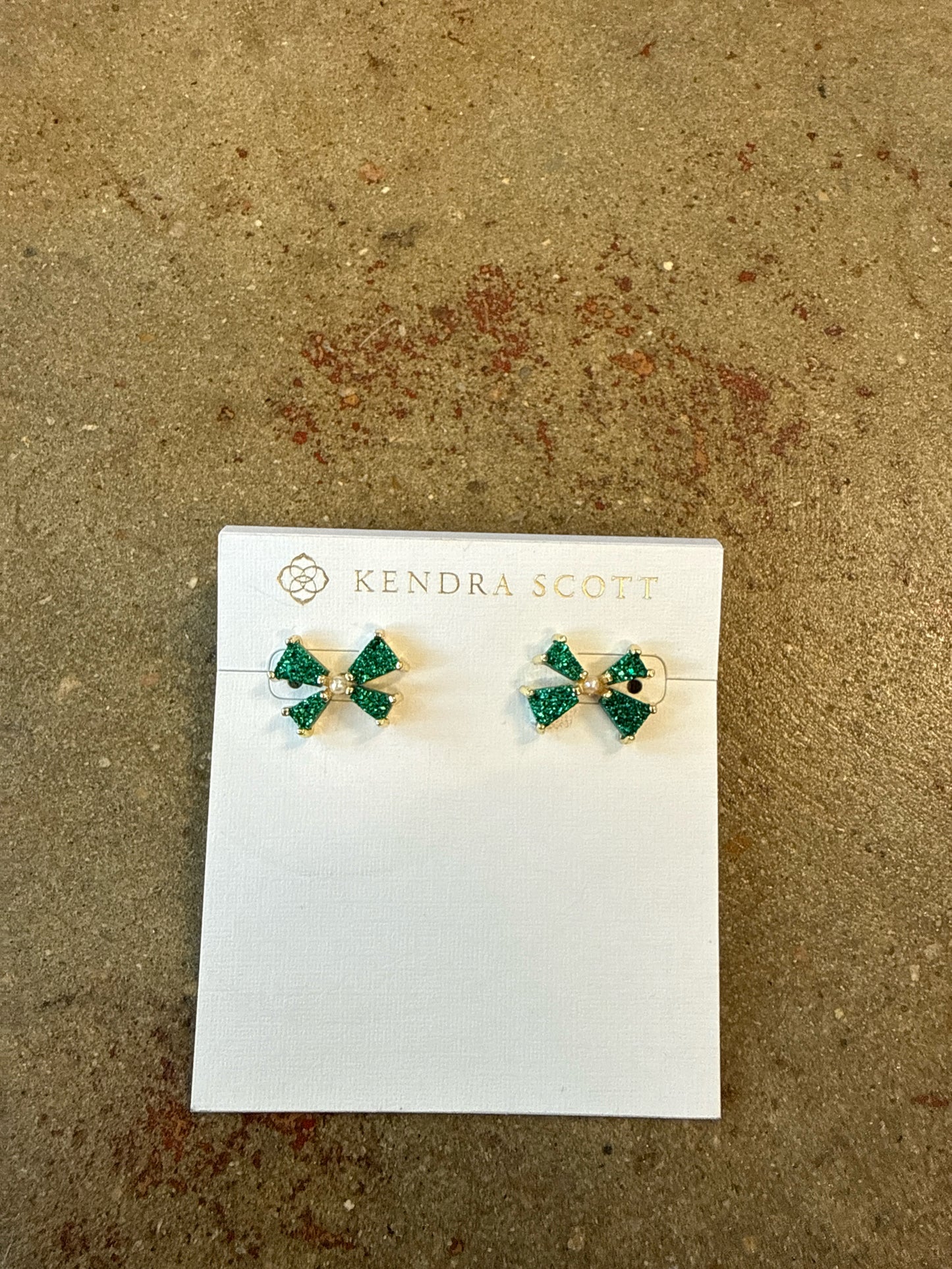 kendra Scott Green Earrings