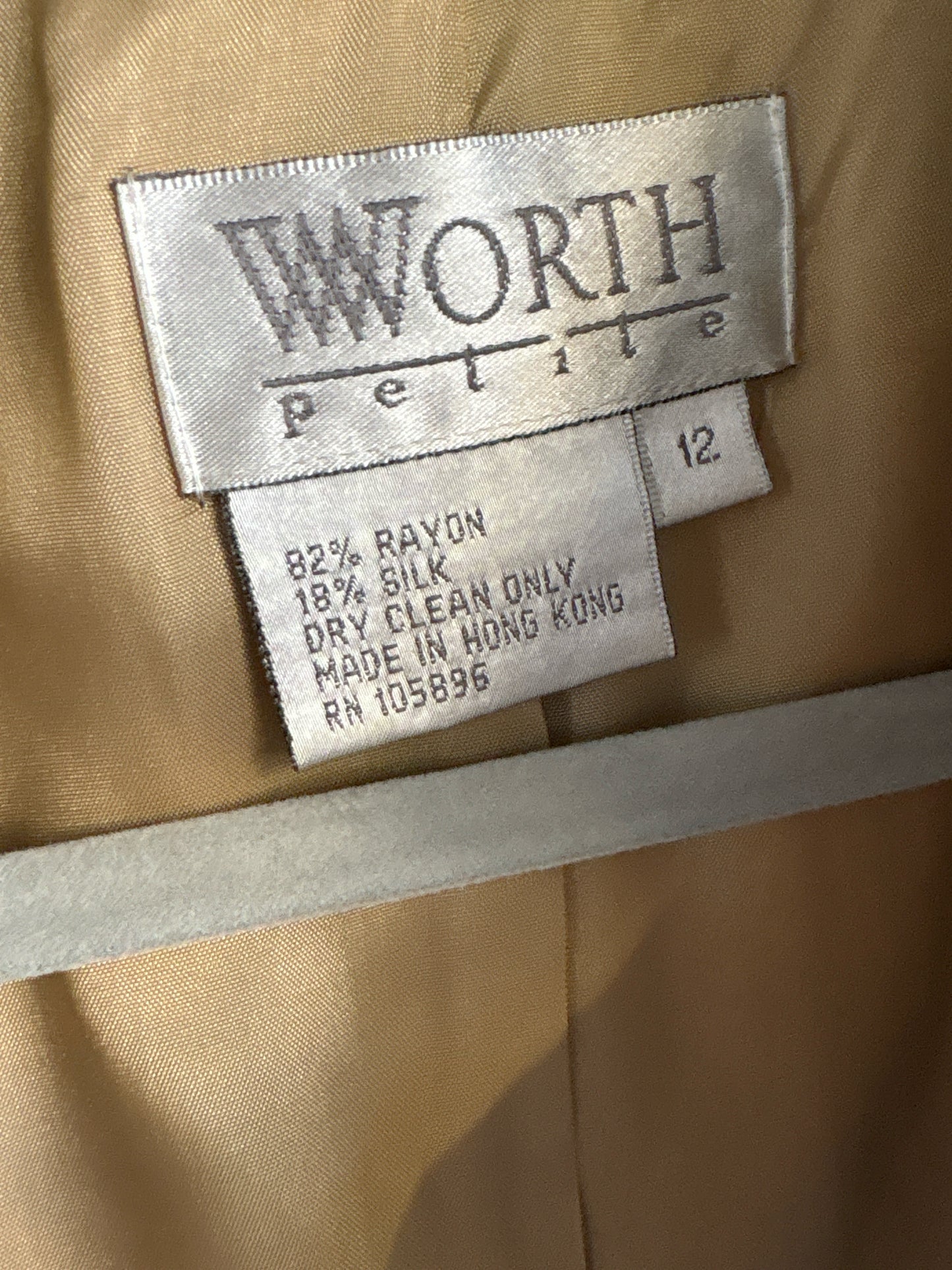 Worth Size 12 Blazer