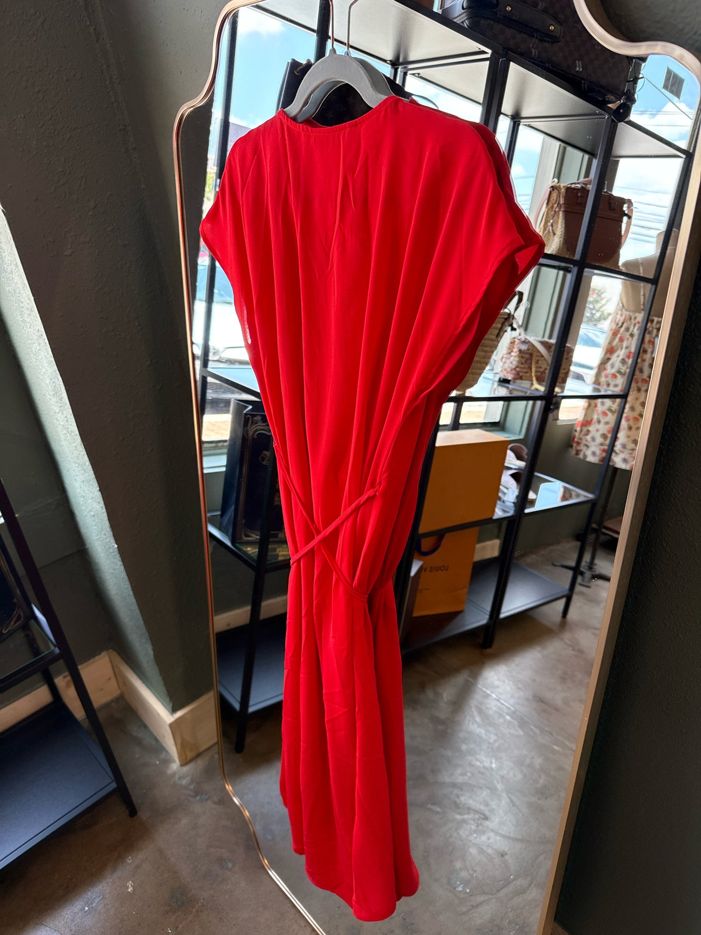 Zara Basic Size M Red Dress