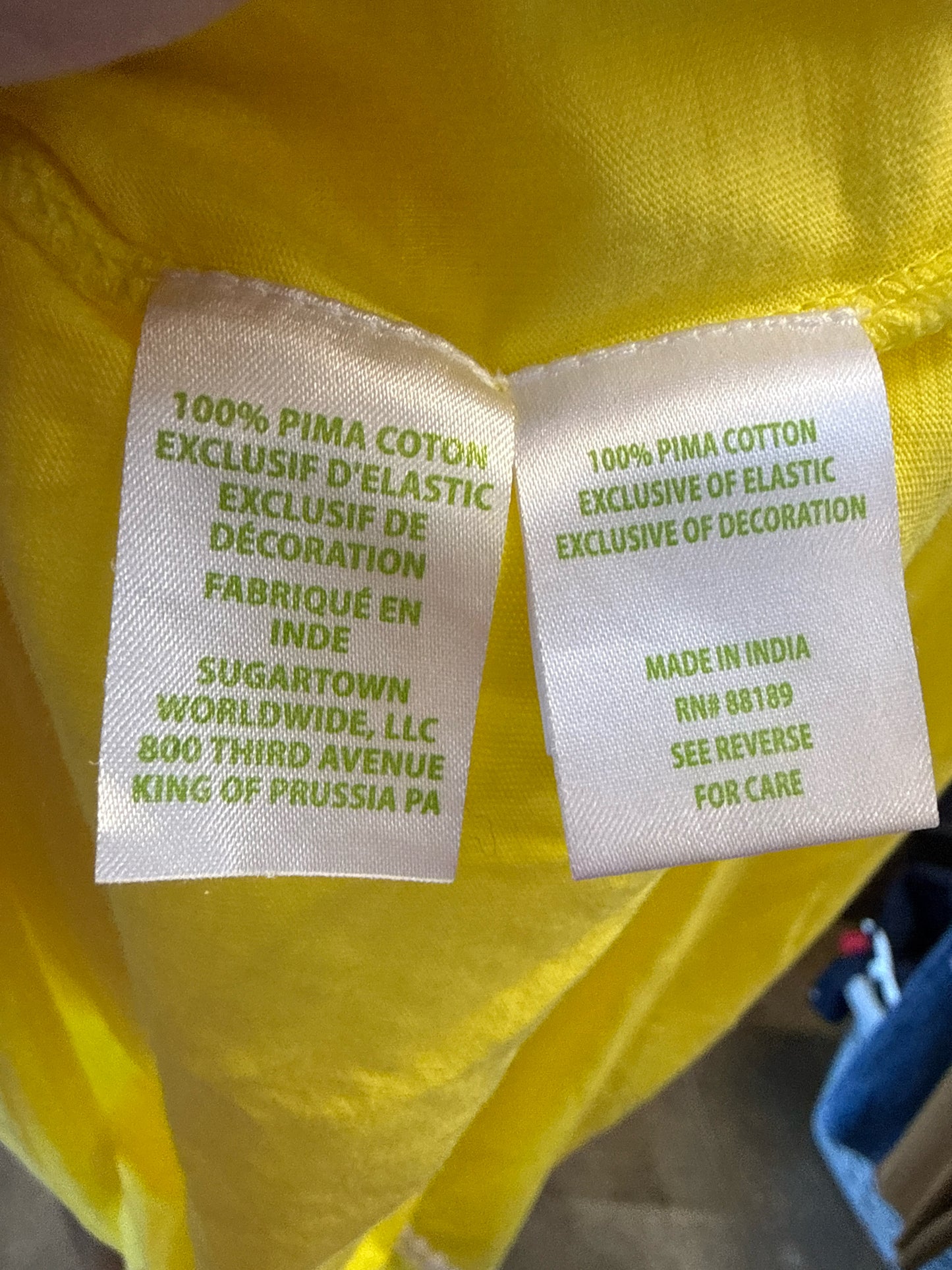 Lilly Pulitzer Size S Yellow Top