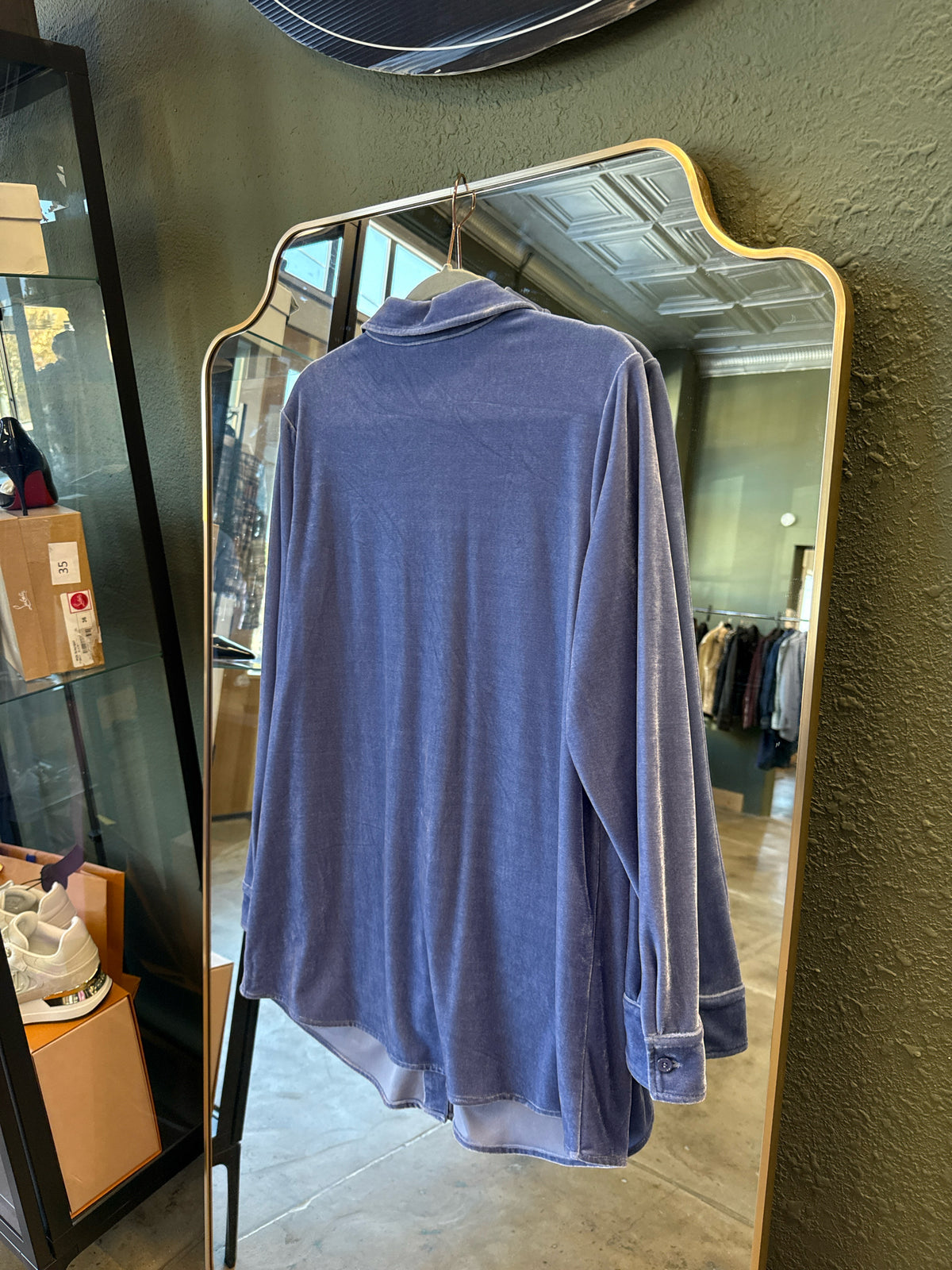 Soft Surroundings Size M Periwinkle Top