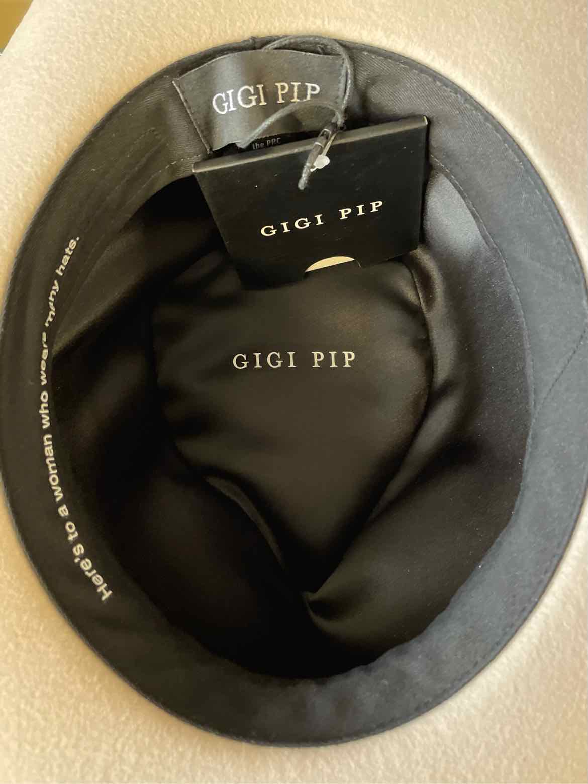 Gigi Pip Tan Wide Brim Hat