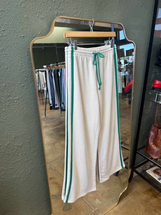 By Together S Cream/Green Pants