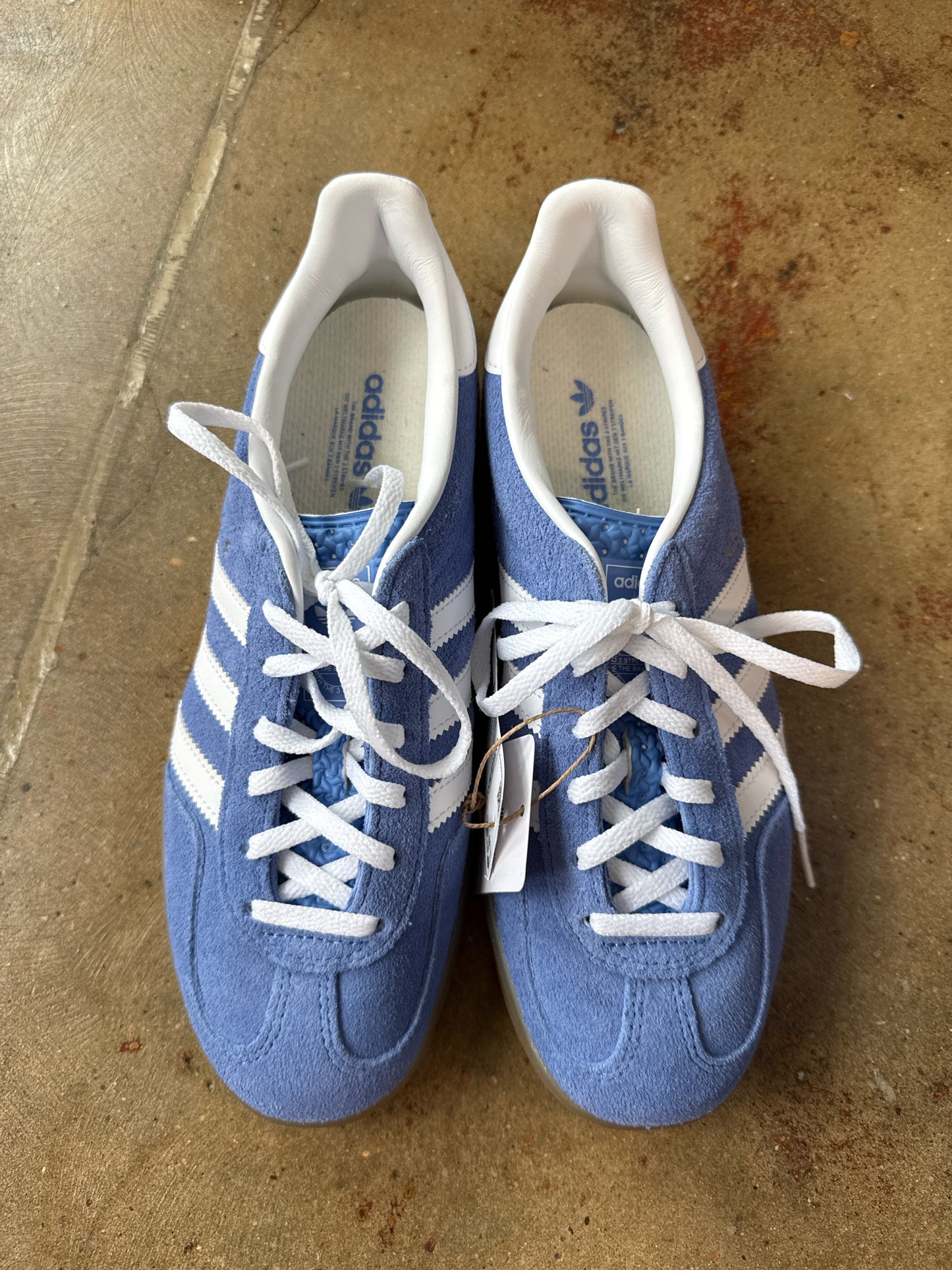 Adidas Shoe Size 7.5 Blue Sneakers