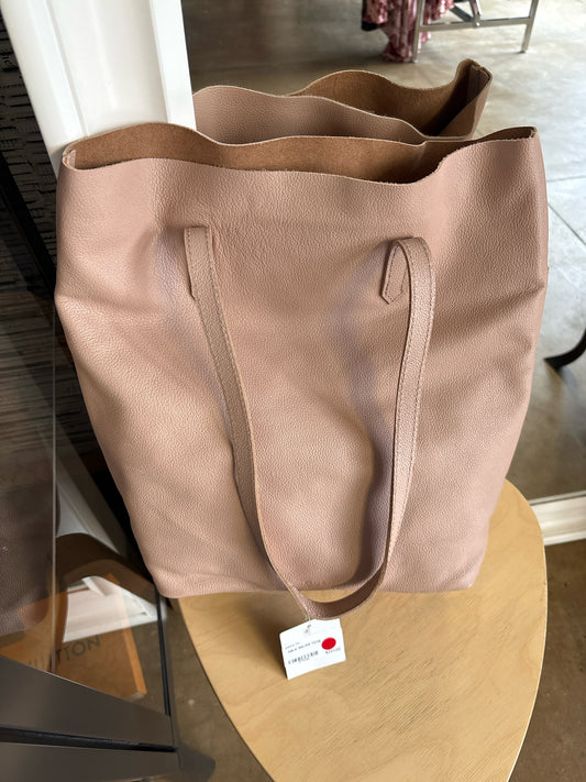 able Tan PEBBLED Bag