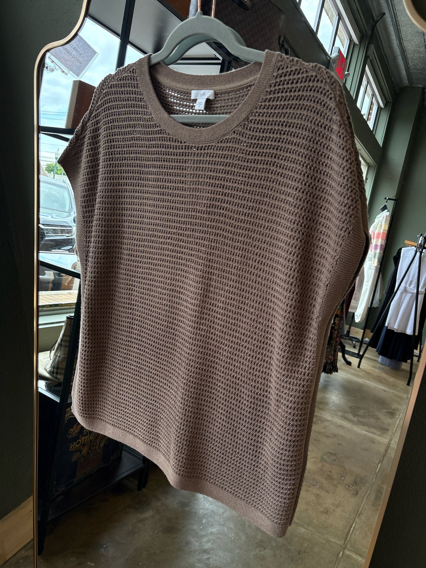 J Jill Size M Brown Top