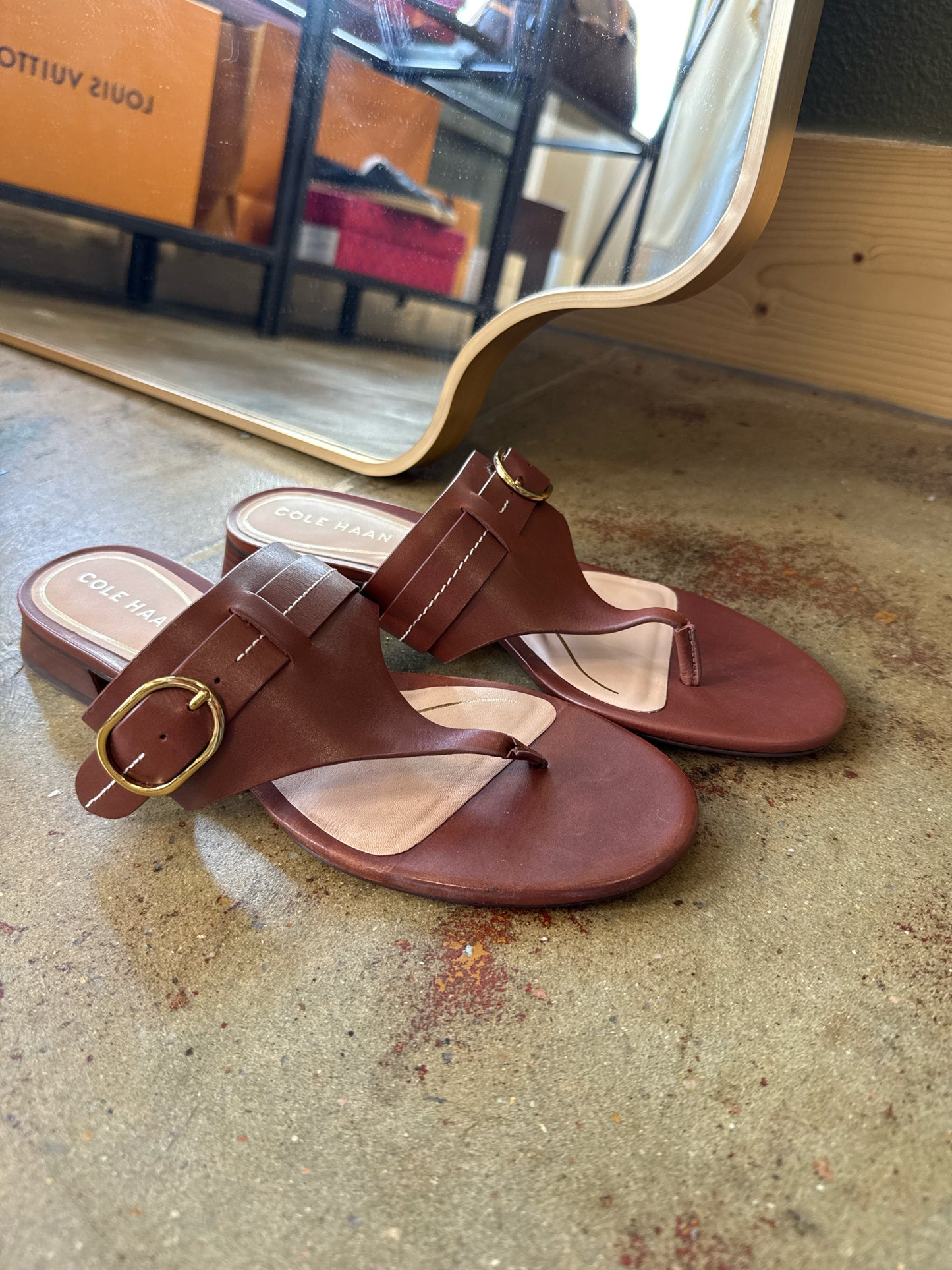 Cole Haan Shoe Size 7.5 Brown Sandals