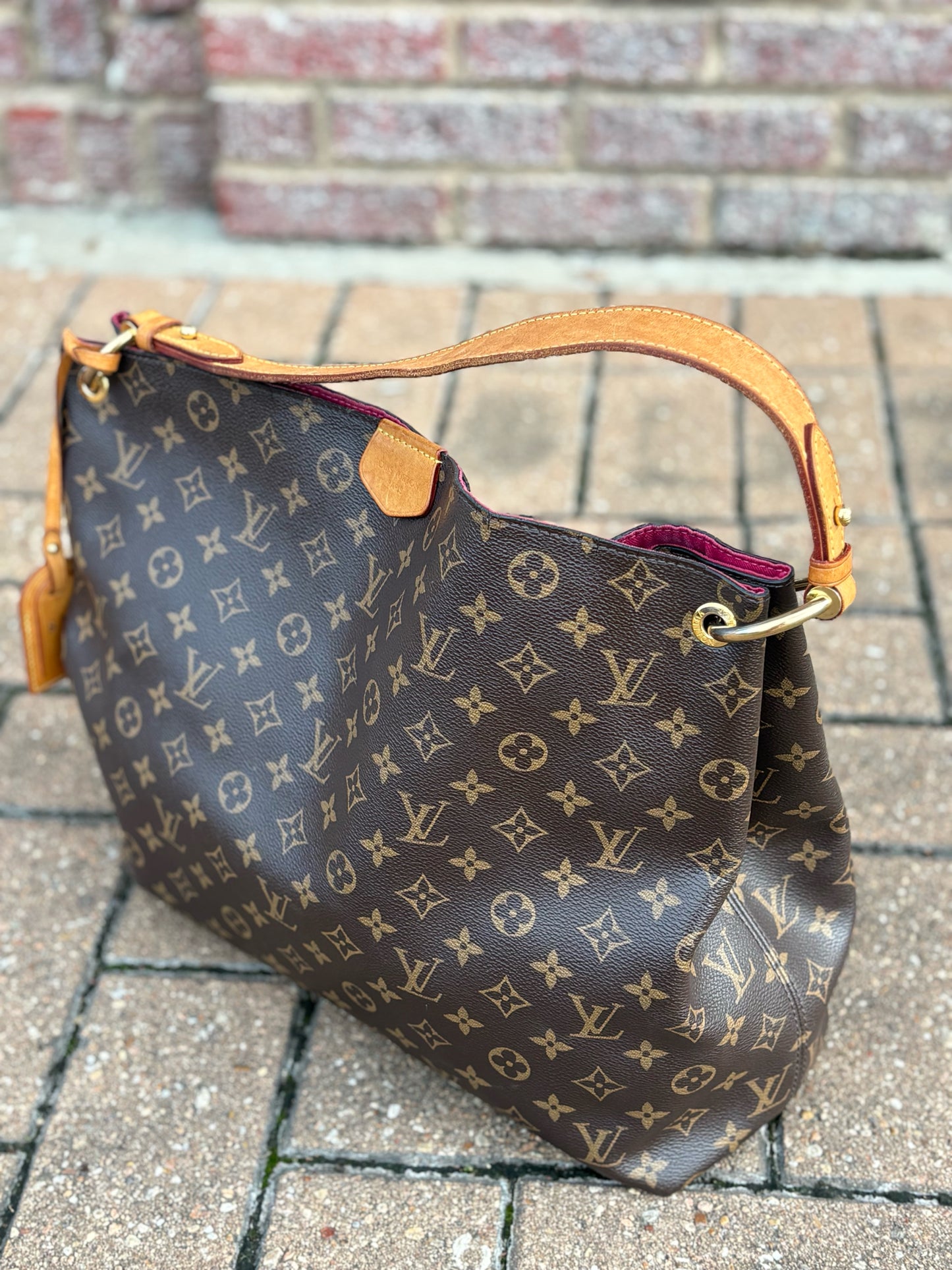 Louis Vuitton Brown/Tan Monogram Bag