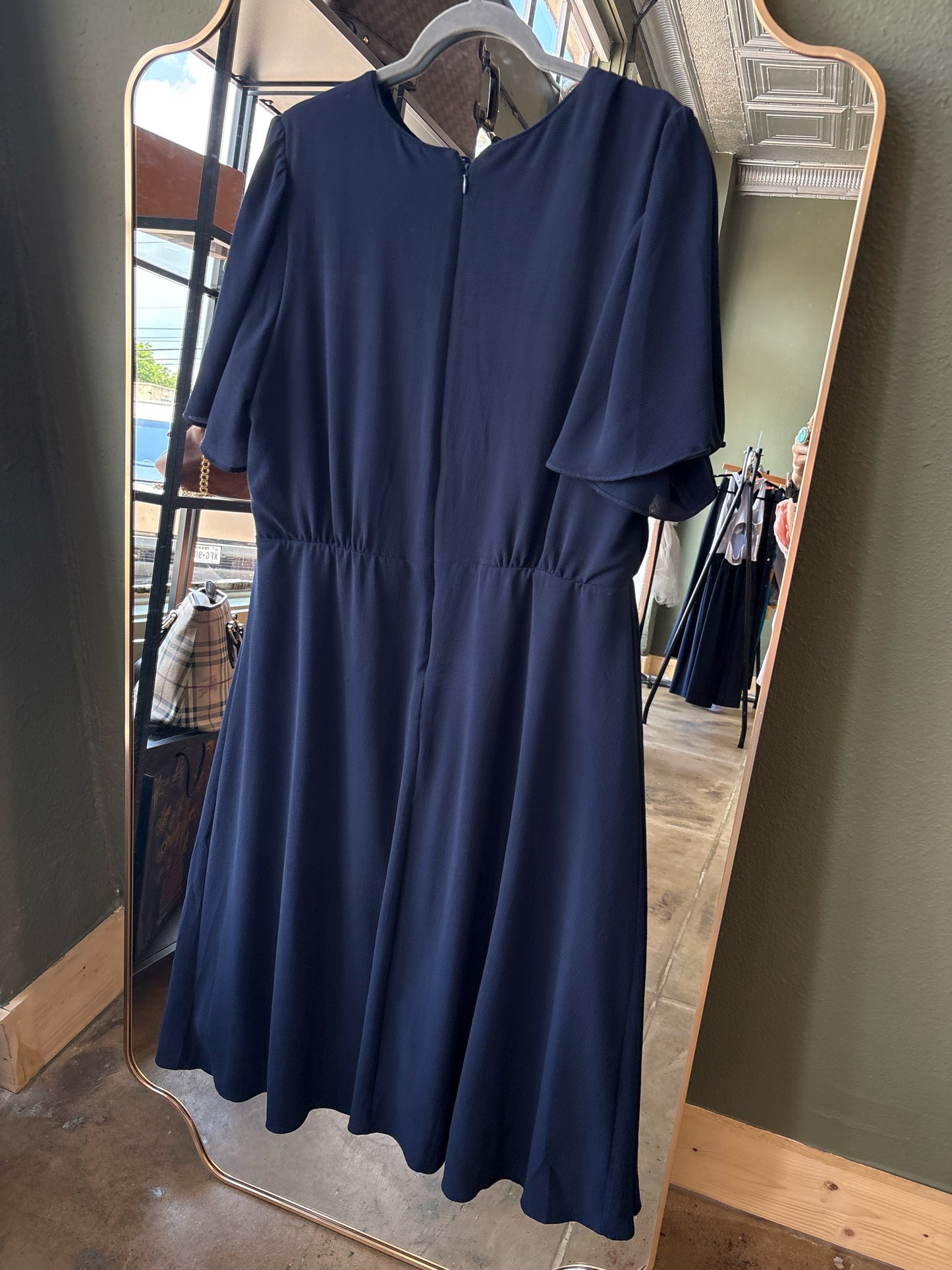 Julia Jordan Size 14 Navy Dress