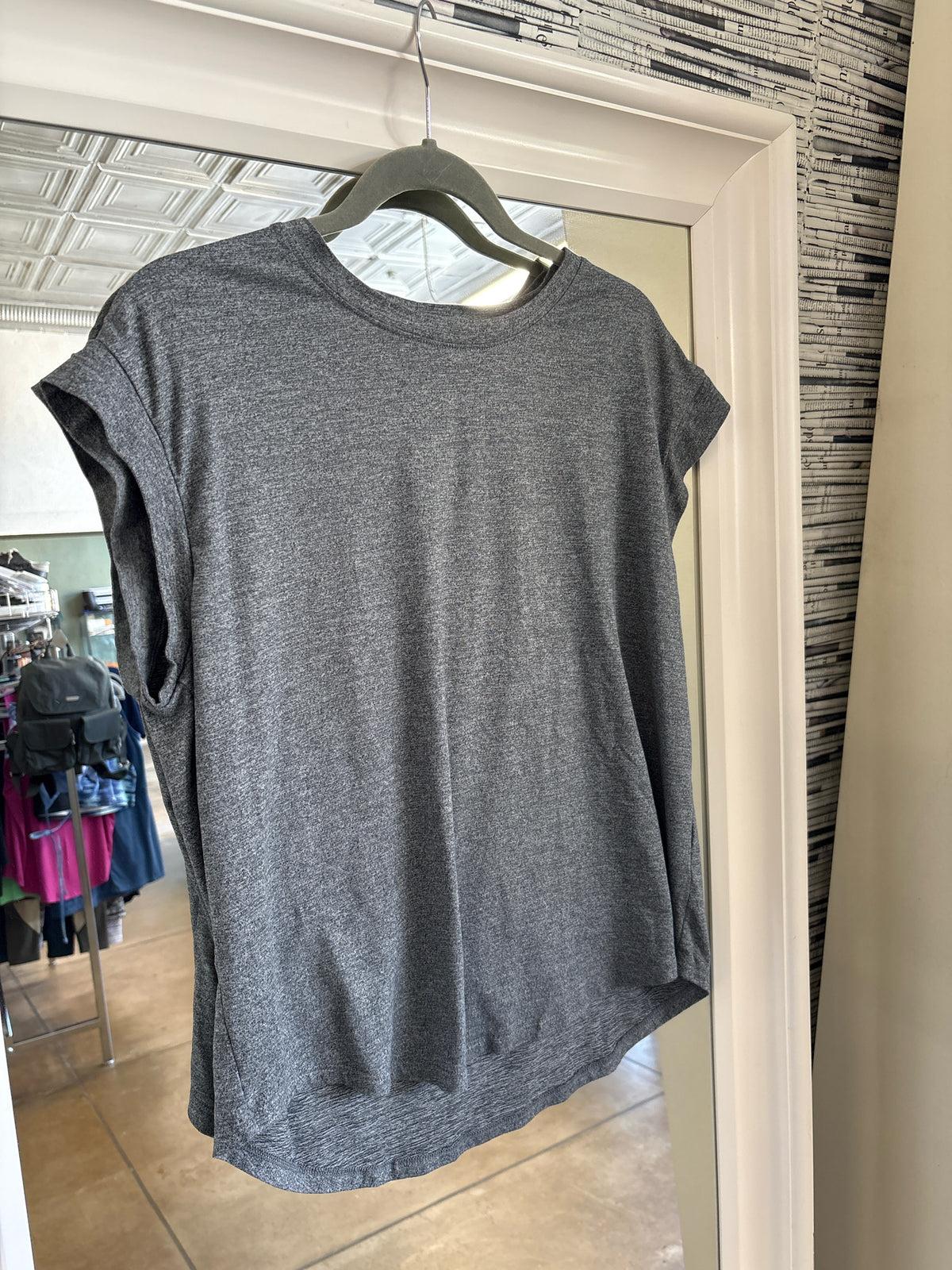 Zobha Size L Gray Two PC Set