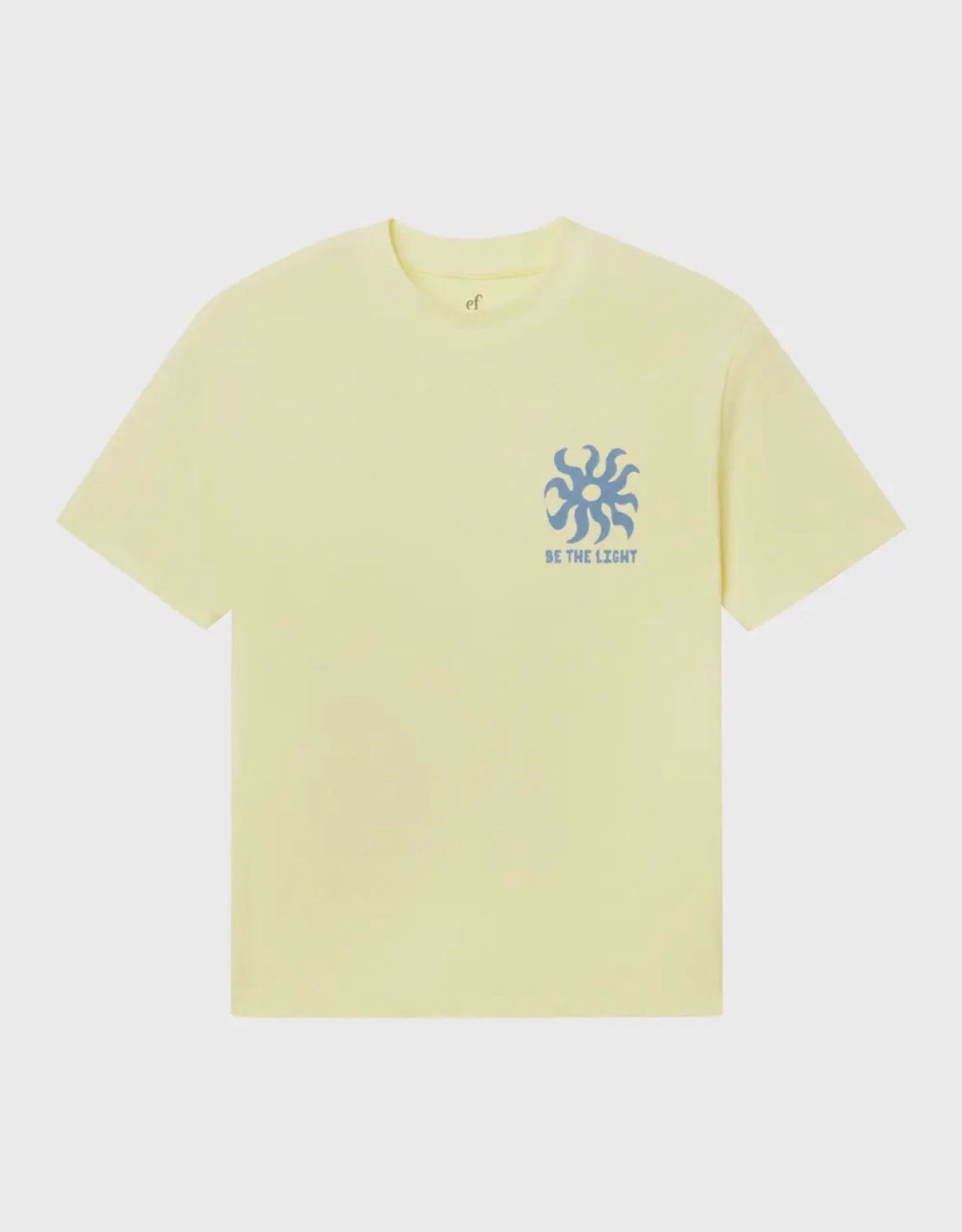 Elevated Faith Size L Yellow Tee