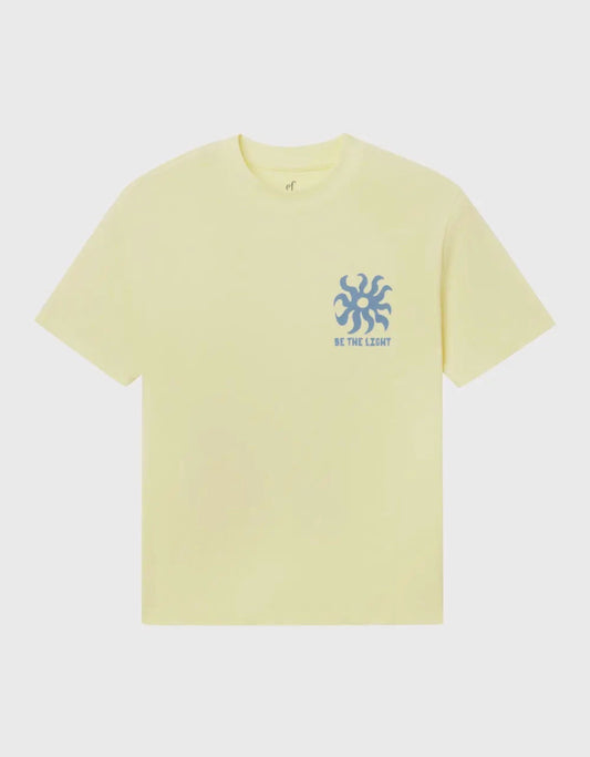 Elevated Faith Size S Yellow Tee