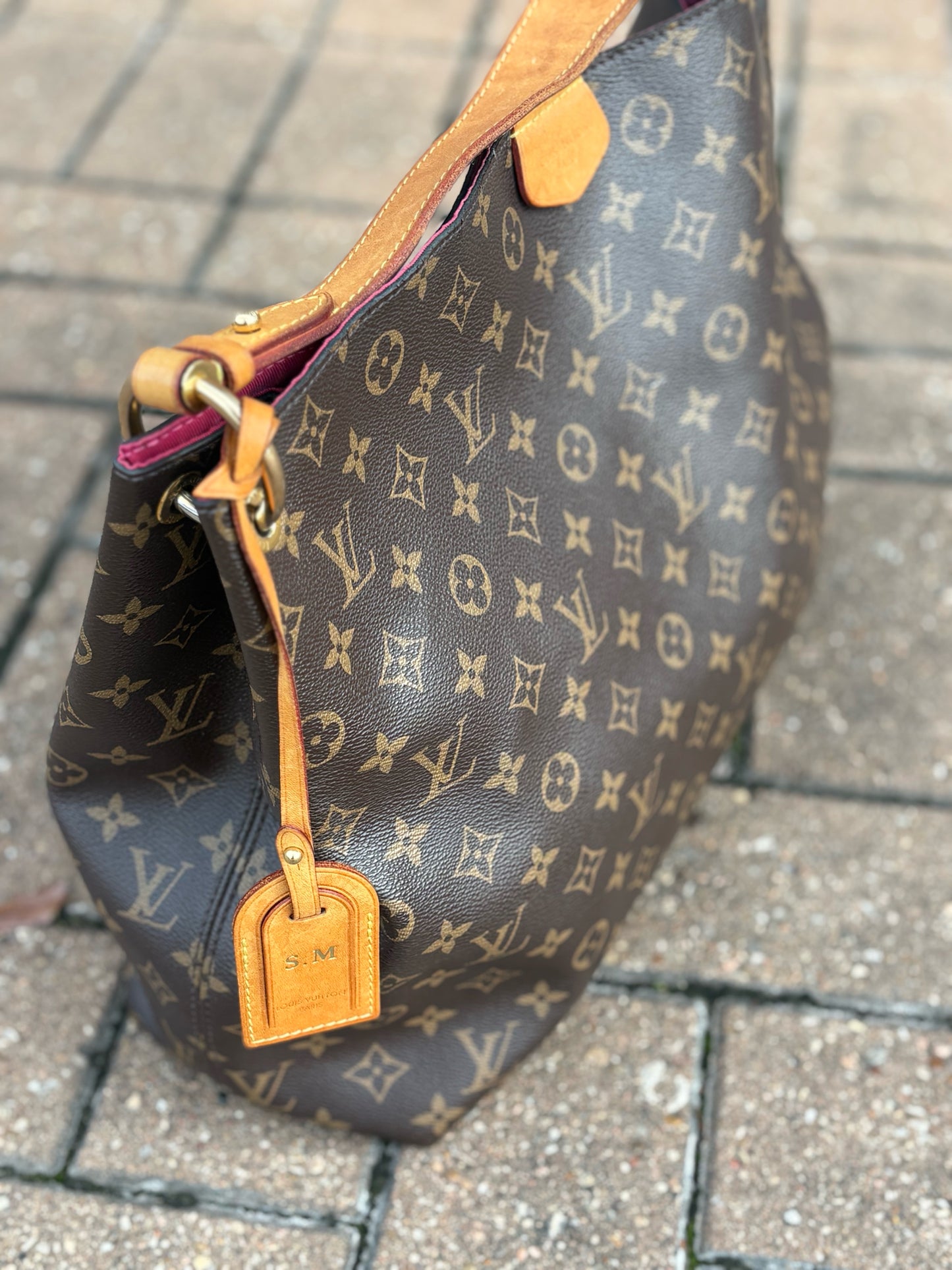 Louis Vuitton Brown/Tan Monogram Bag