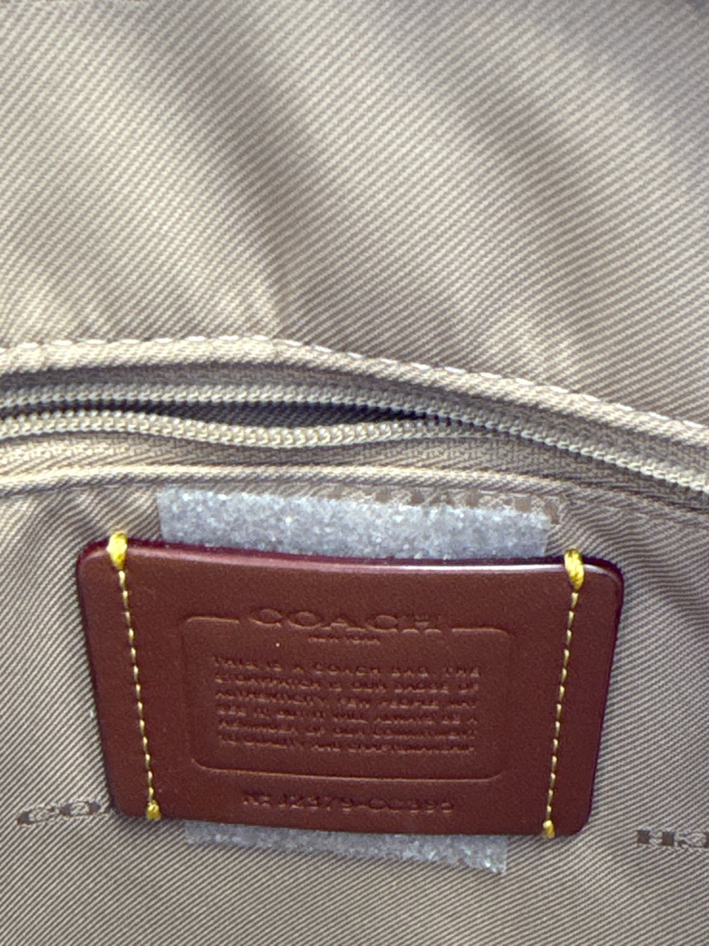 COACH Cream Purse
