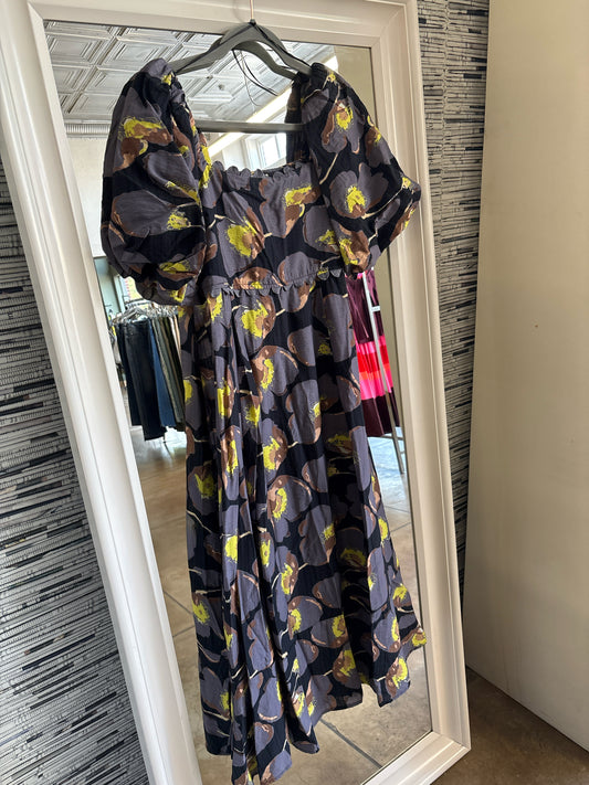 Umgee Size S Purple Print Dress