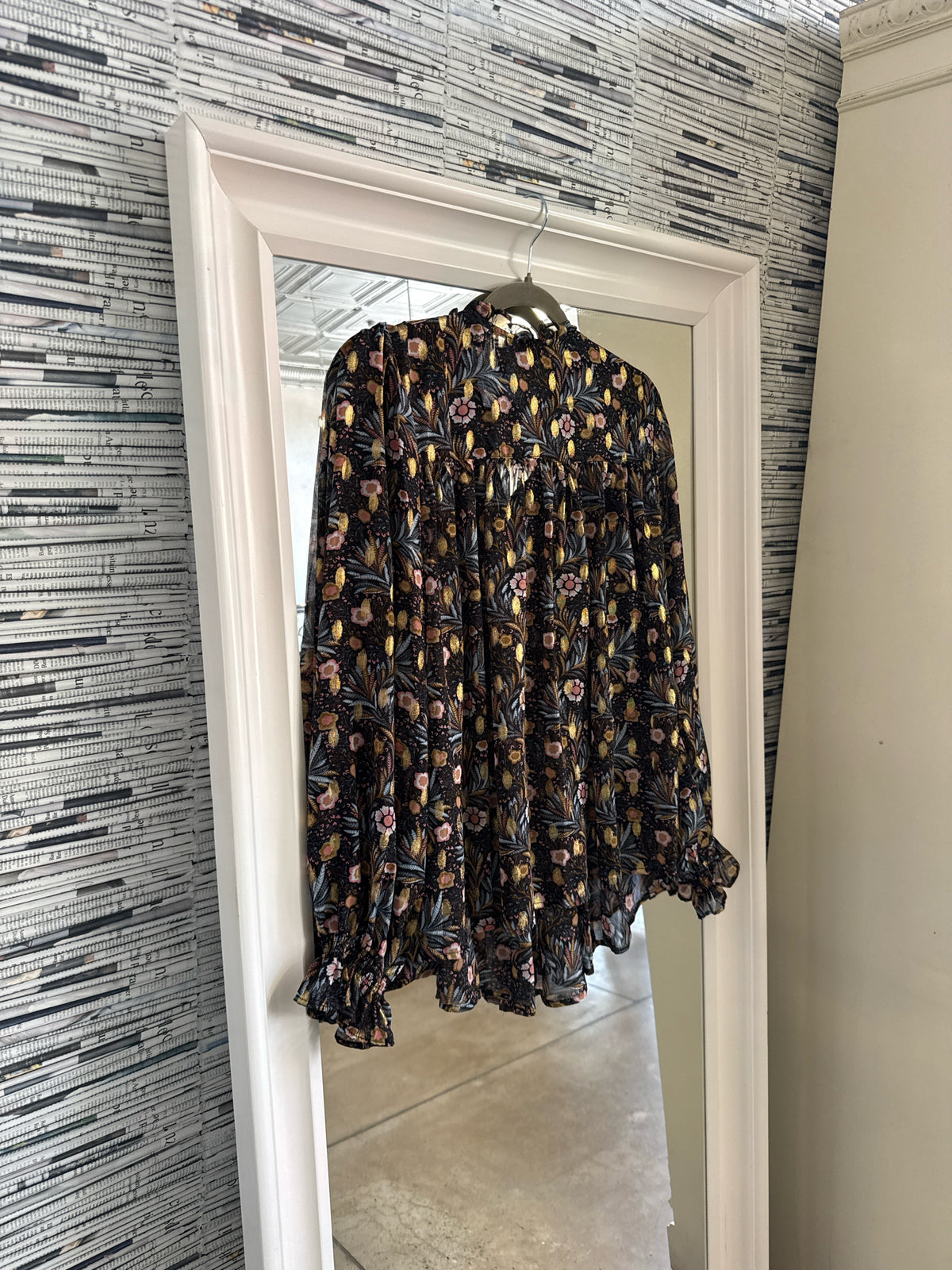 Kori Size L Black/Gold Top