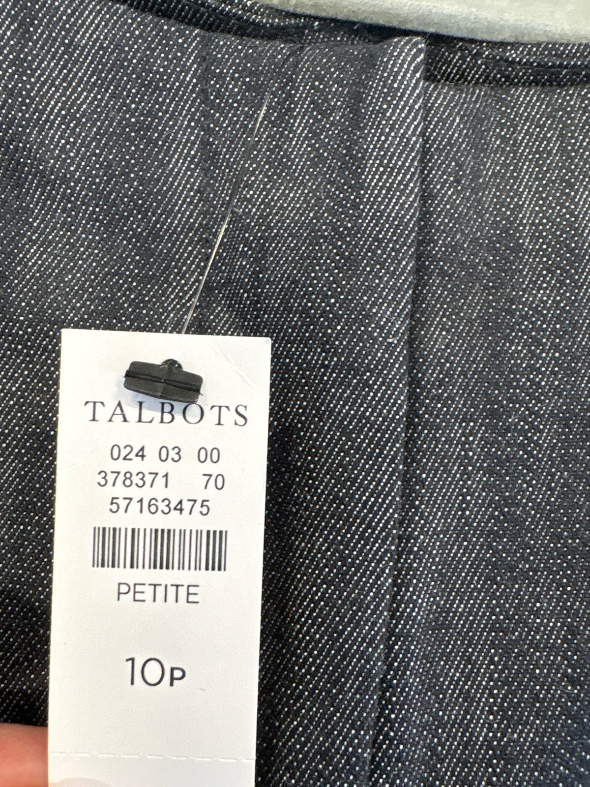 TALBOTS Size 10P Blue Pants