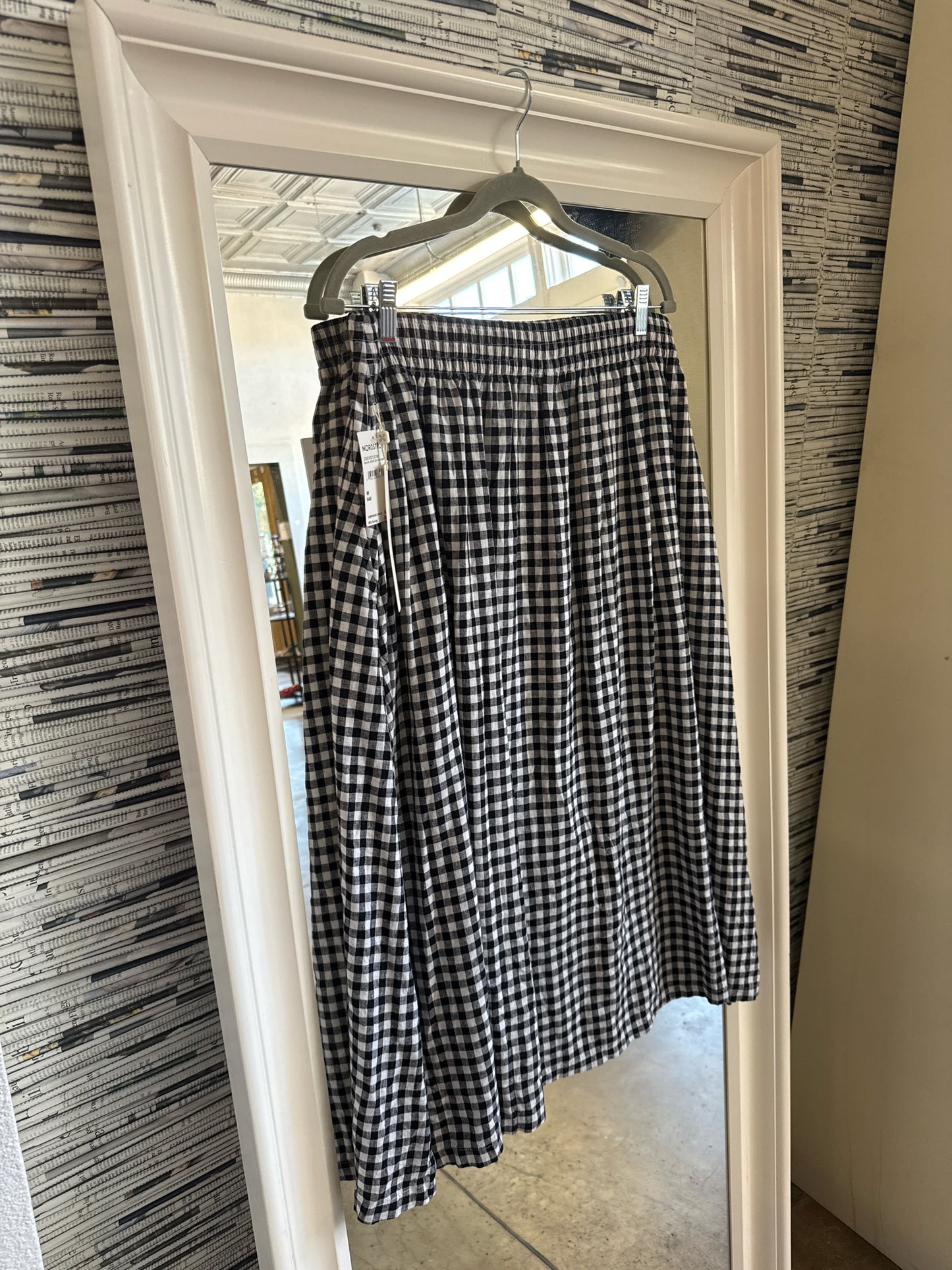 Caslon Size M Black/White Skirt