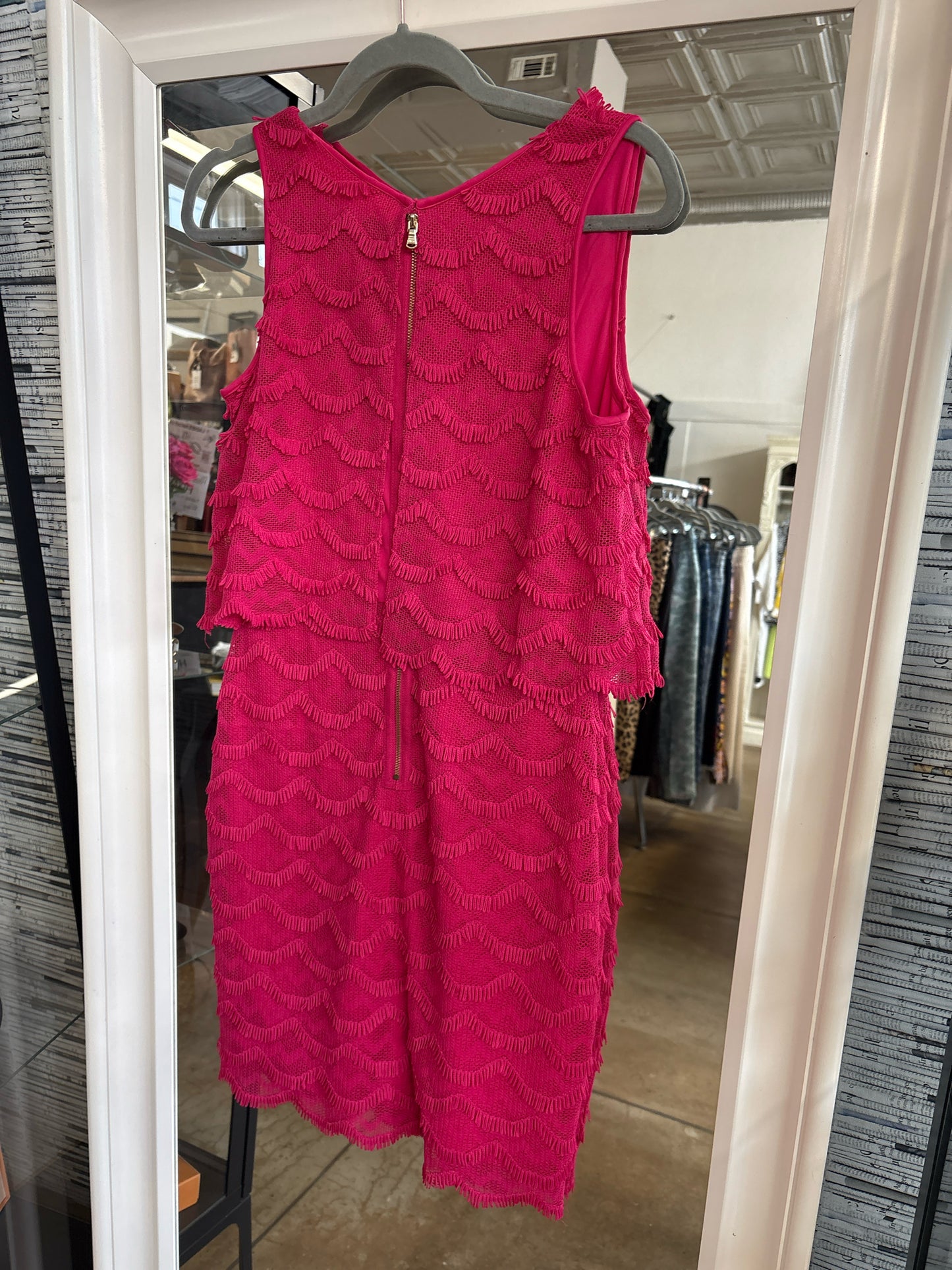 Guess Pink Ruffles Dress