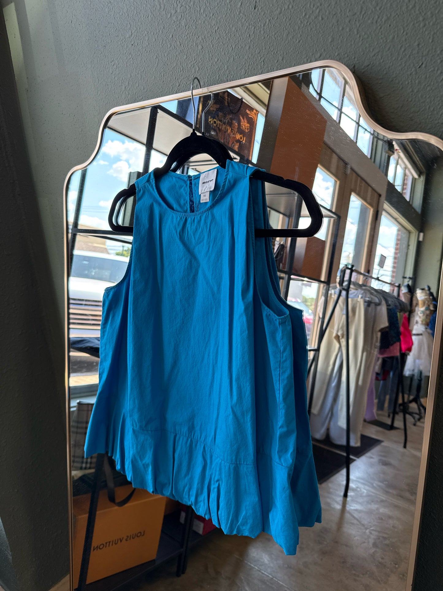Maeve Size XS Blue Top